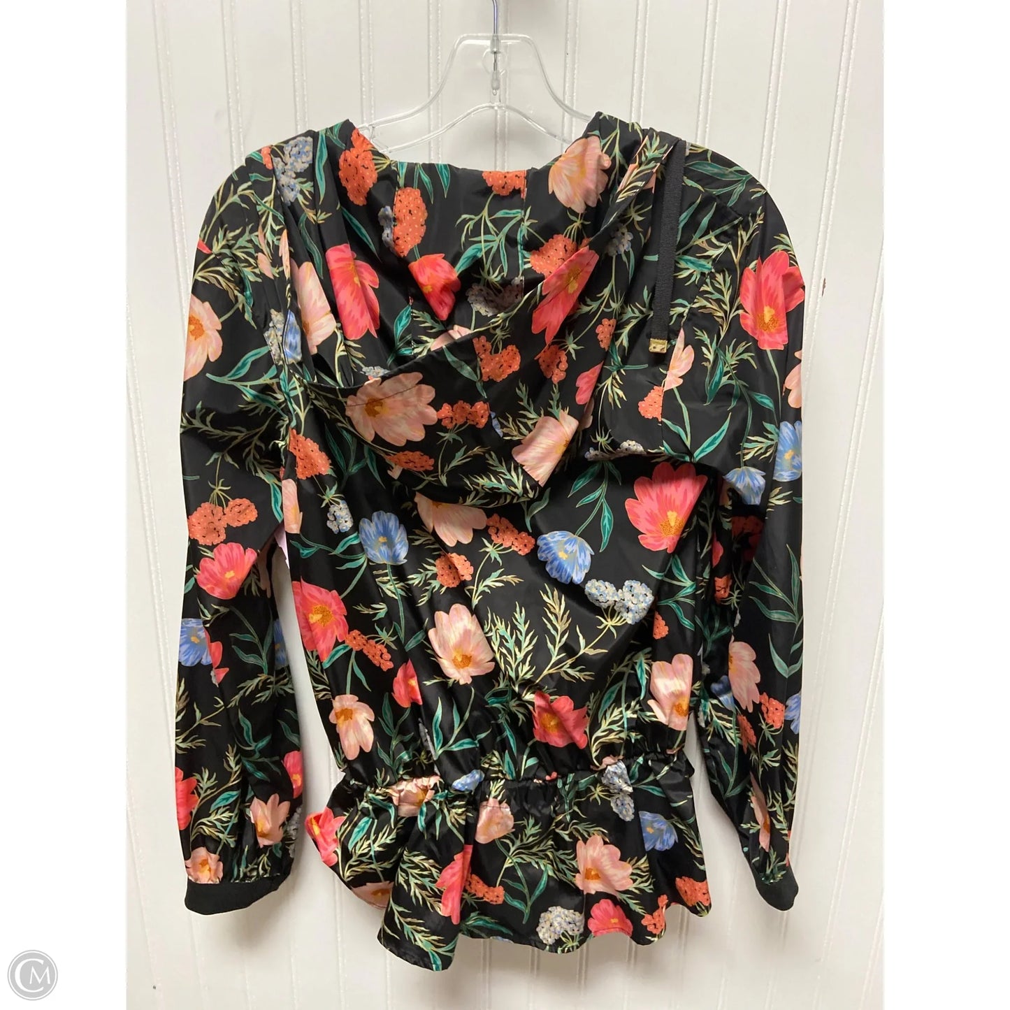 Jacket Designer By Kate Spade In Floral Print, Size: S