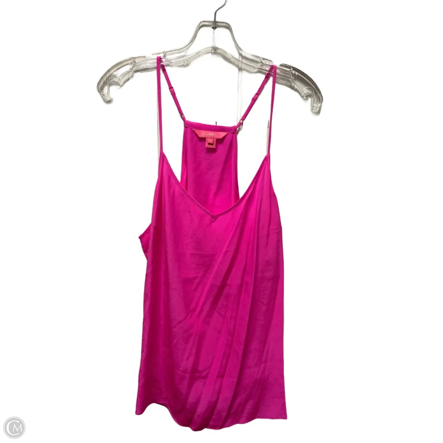 Top Sleeveless Designer By Lilly Pulitzer In Pink, Size: Xl