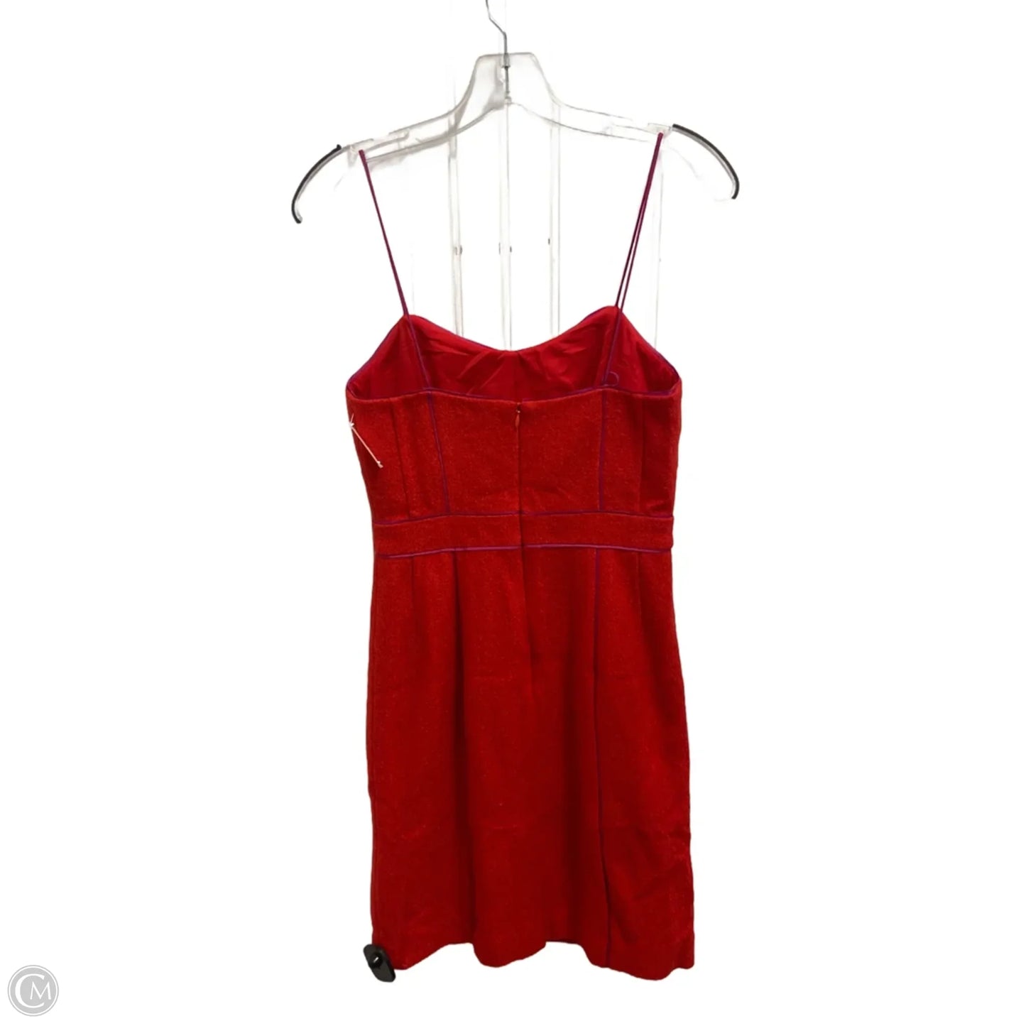 Dress Party Midi By Banana Republic In Red, Size: Xs