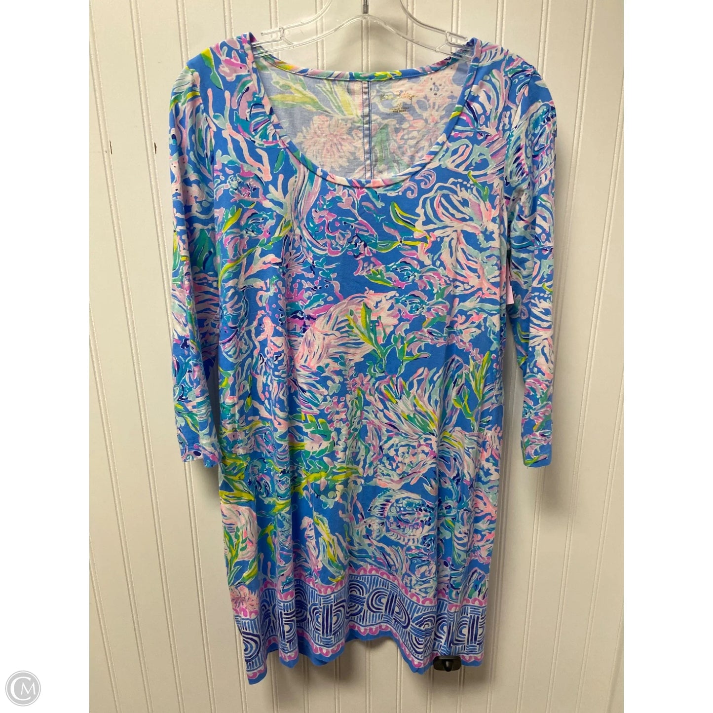 Dress Designer By Lilly Pulitzer In Blue, Size: M