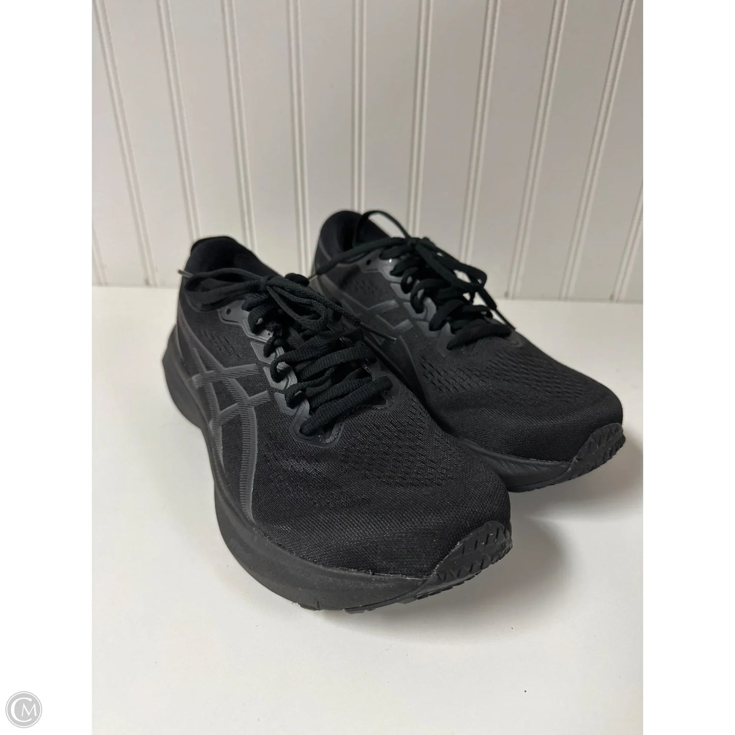 Shoes Sneakers By Asics In Black, Size: 8