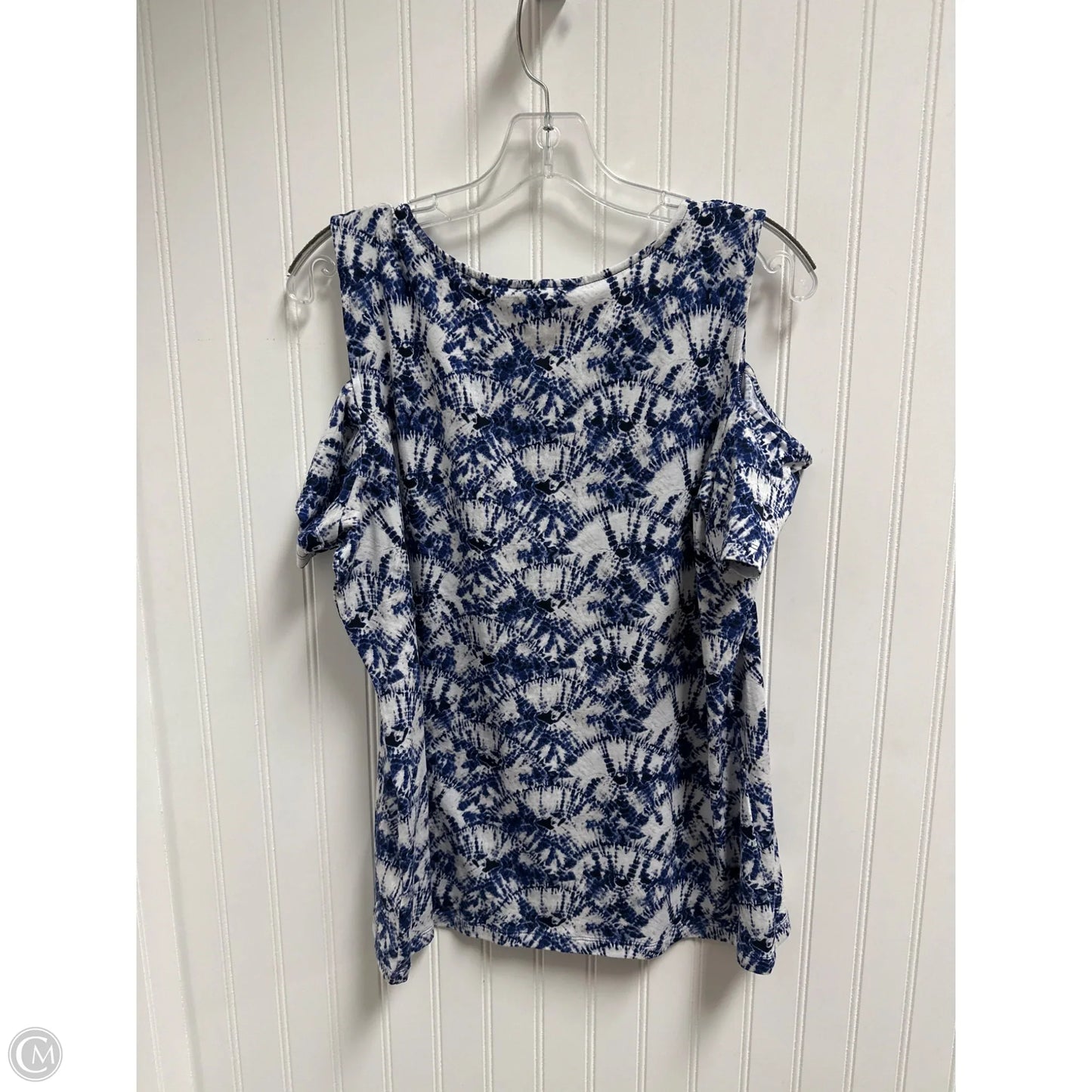 Top Sleeveless By Michael By Michael Kors In Blue, Size: L