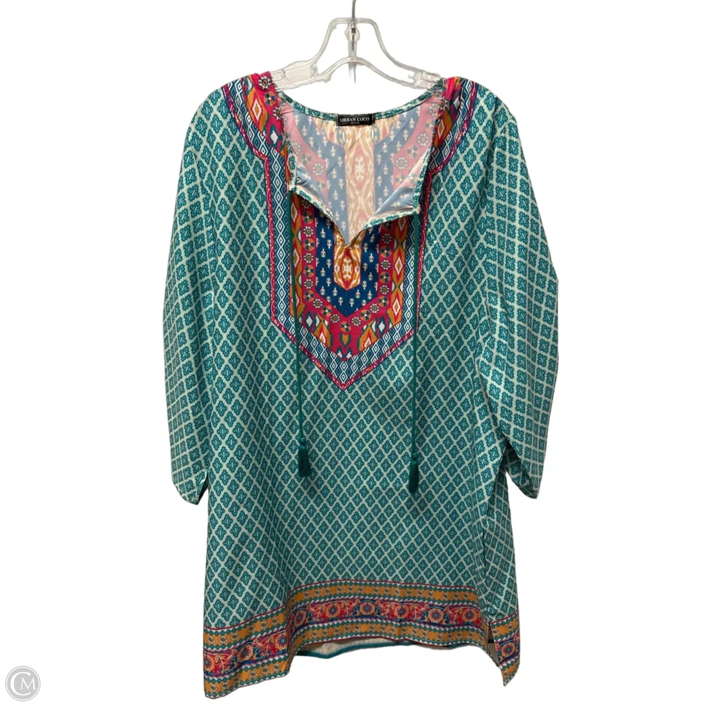 Swimwear Cover-up By Urban Coco In Green, Size: Osfm