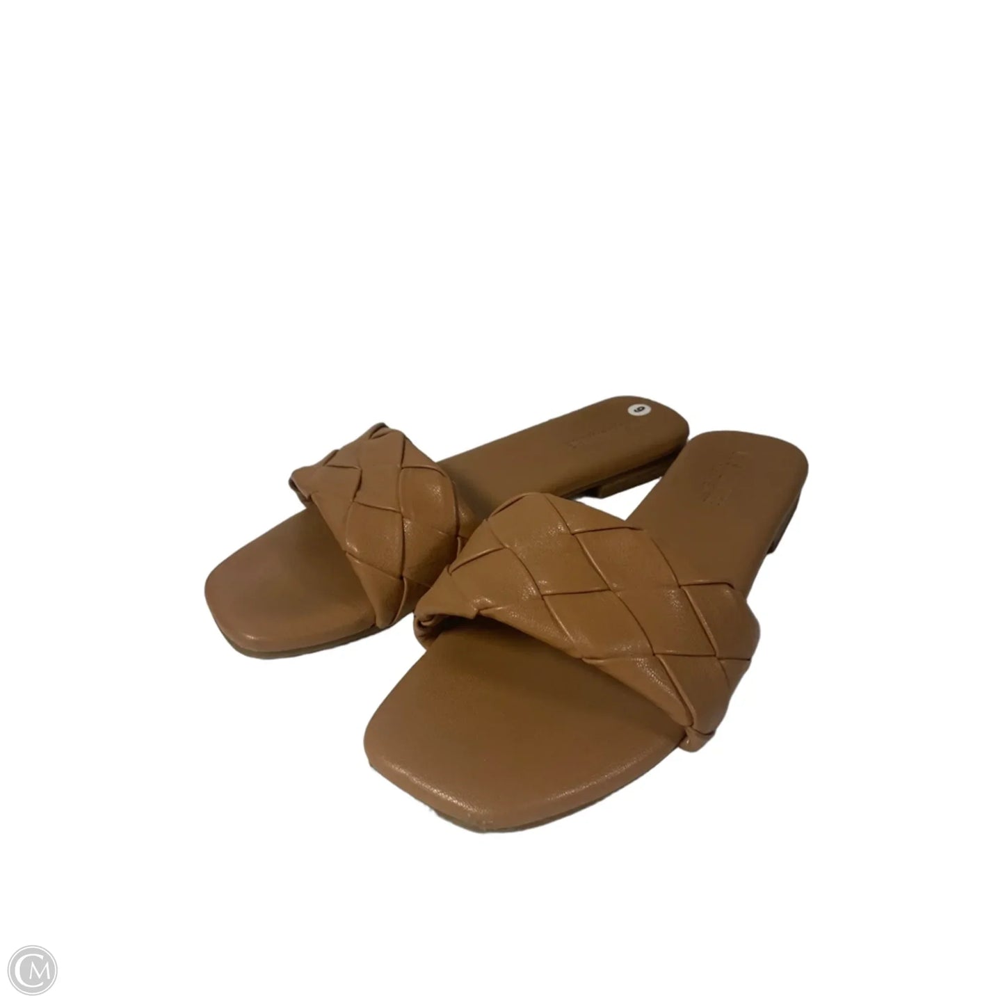 Sandals Flats By Cushionaire In Brown, Size: 9