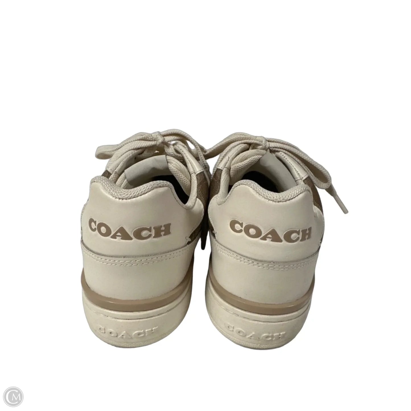 Shoes Designer By Coach In Cream, Size: 9