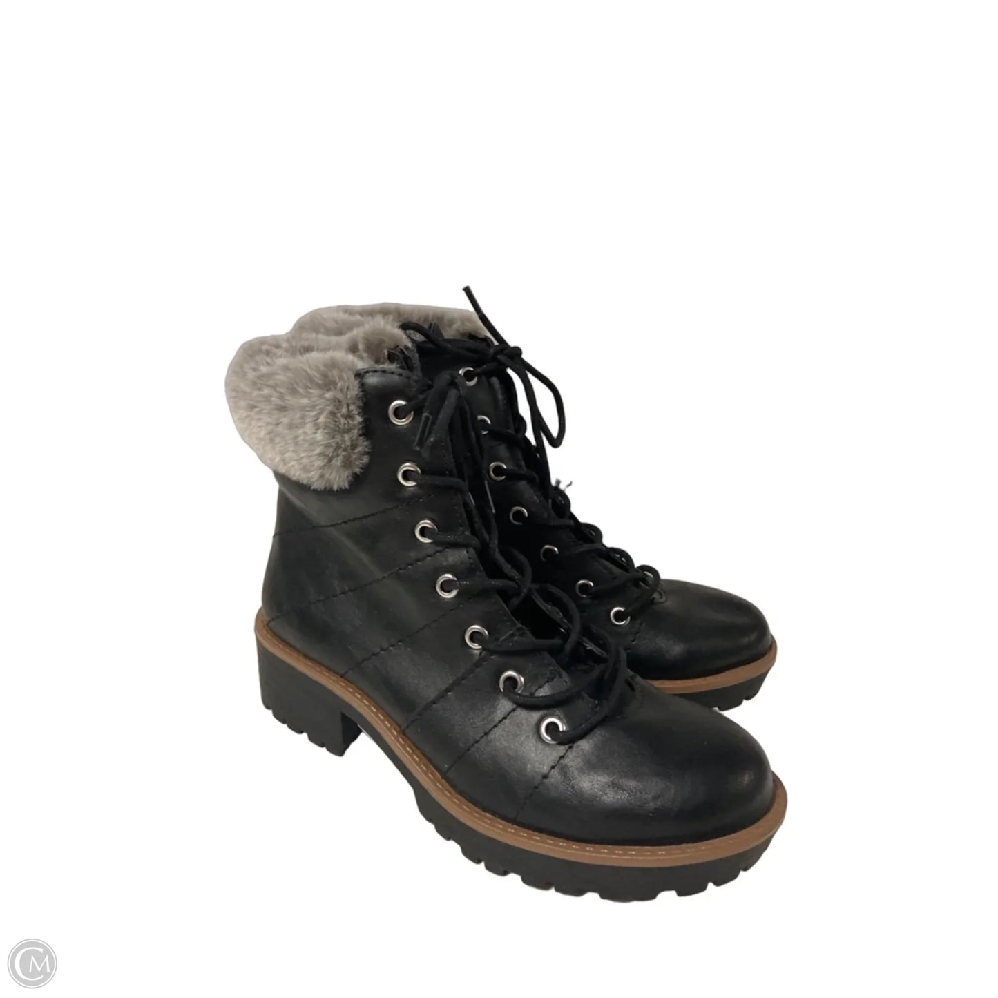 Boots Ankle Flats By Me Too In Black, Size: 7