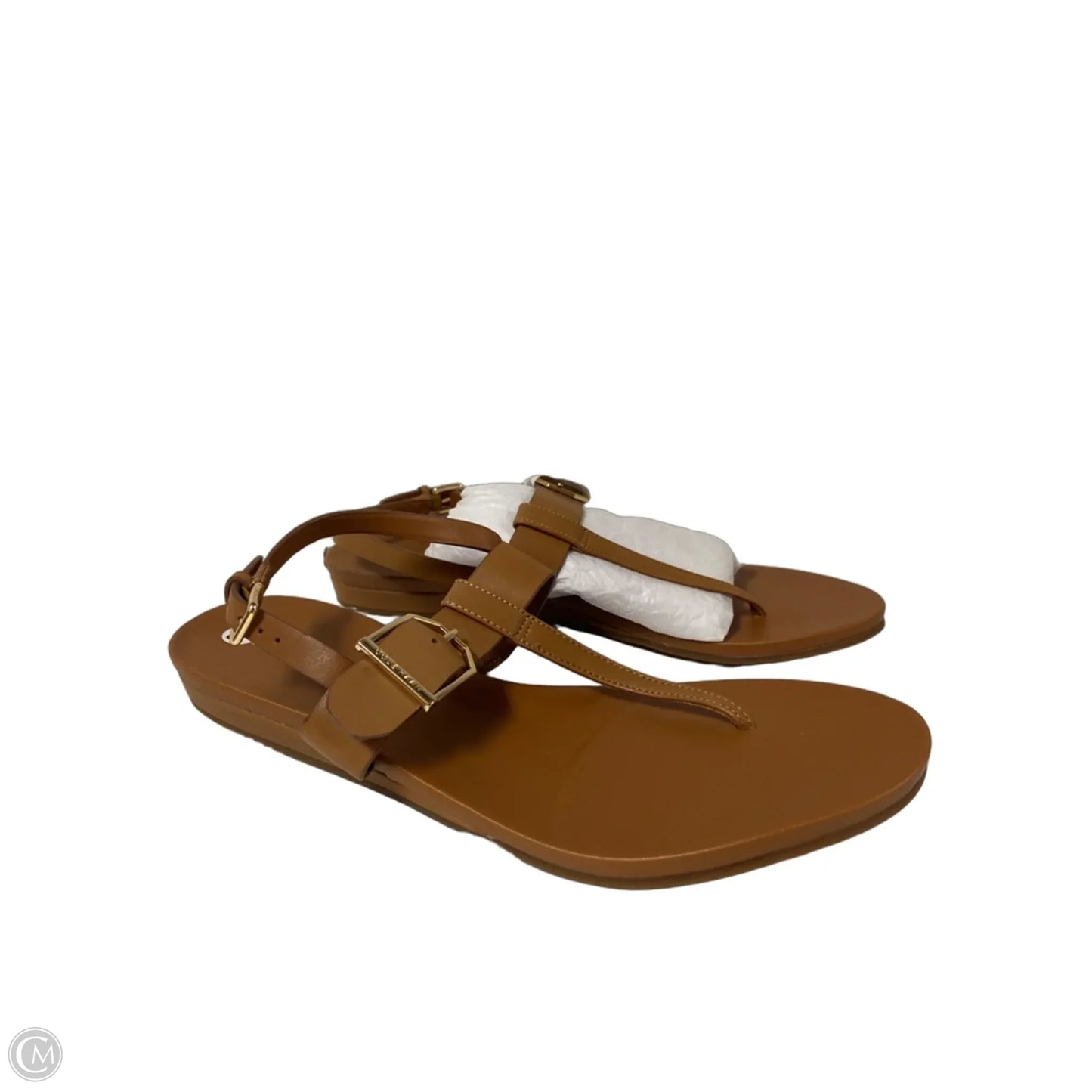 Sandals Flats By Cole-haan In Brown, Size: 8.5