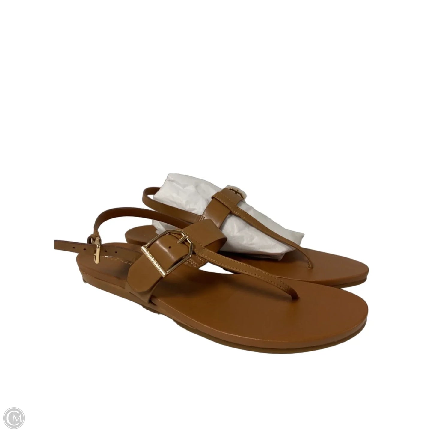 Sandals Flats By Cole-haan In Brown, Size: 8.5