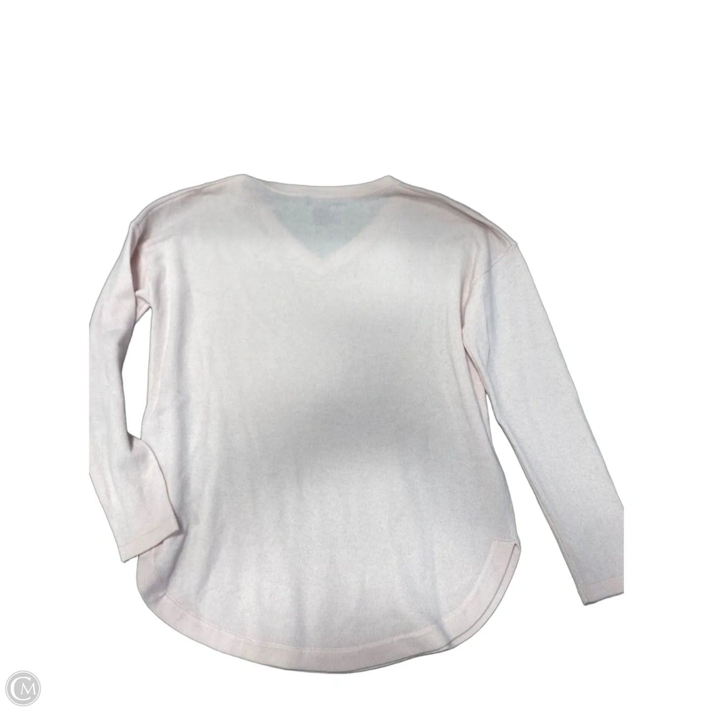 Sweater Cashmere By Clothes Mentor In Peach, Size: S