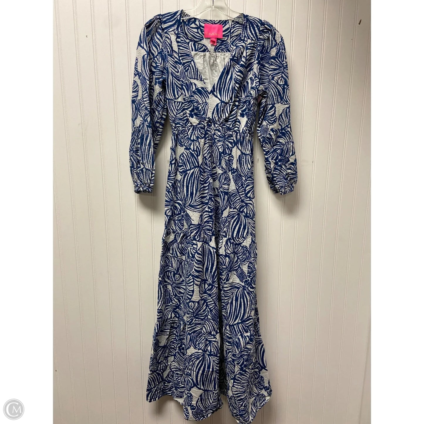 Dress Designer By Lilly Pulitzer In Blue, Size: Xs