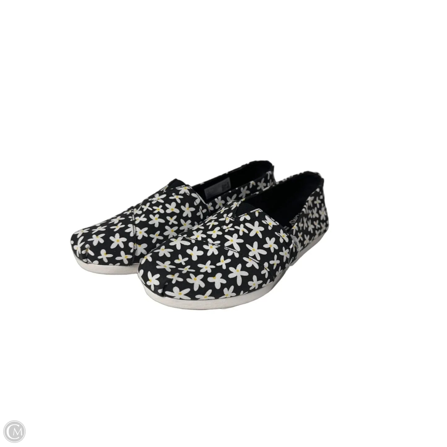 Shoes Flats By Toms In Black, Size: 6