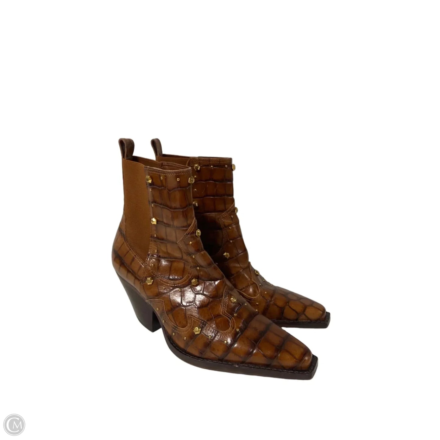 Boots Western By Vince Camuto In Brown, Size: 7