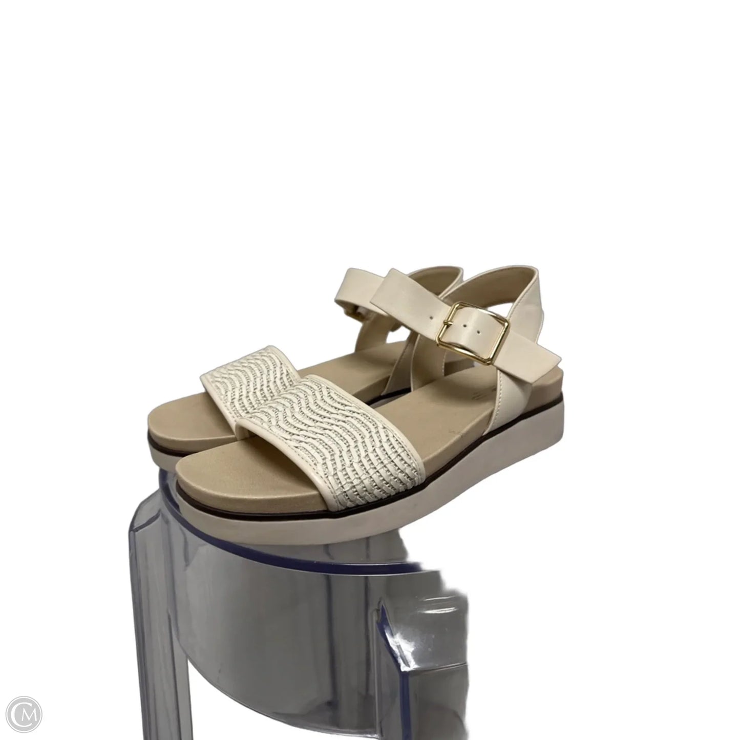 Sandals Flats By Life Stride In Beige, Size: 10