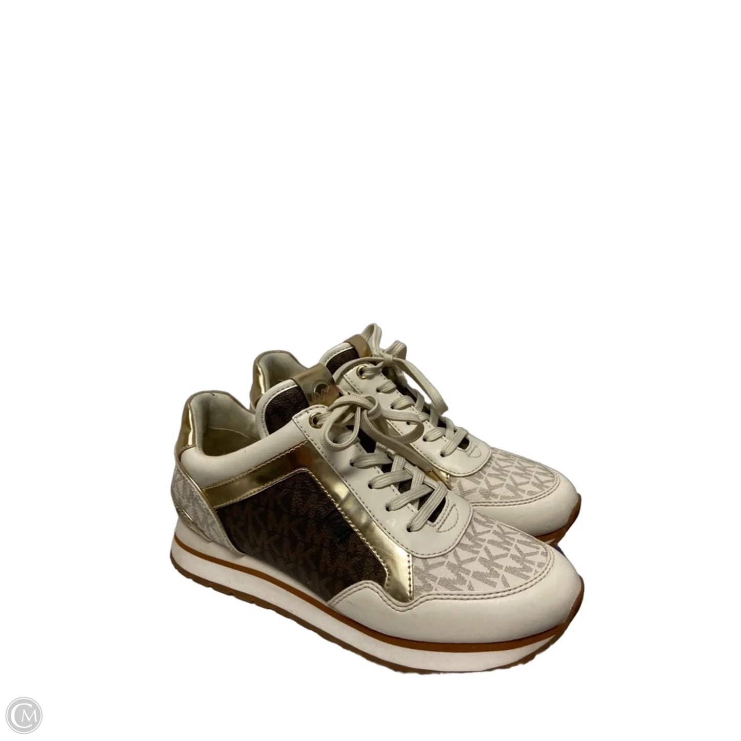 Shoes Designer By Michael Kors In Cream, Size: 6