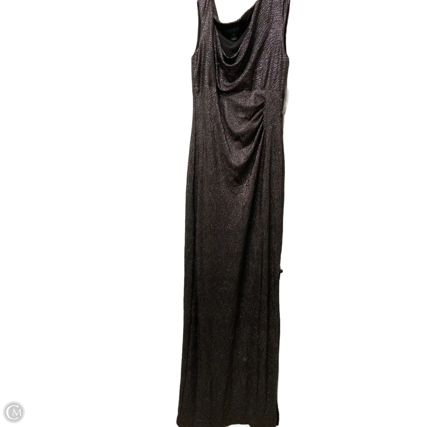 Dress Party Long By Ralph Lauren In Grey, Size: M