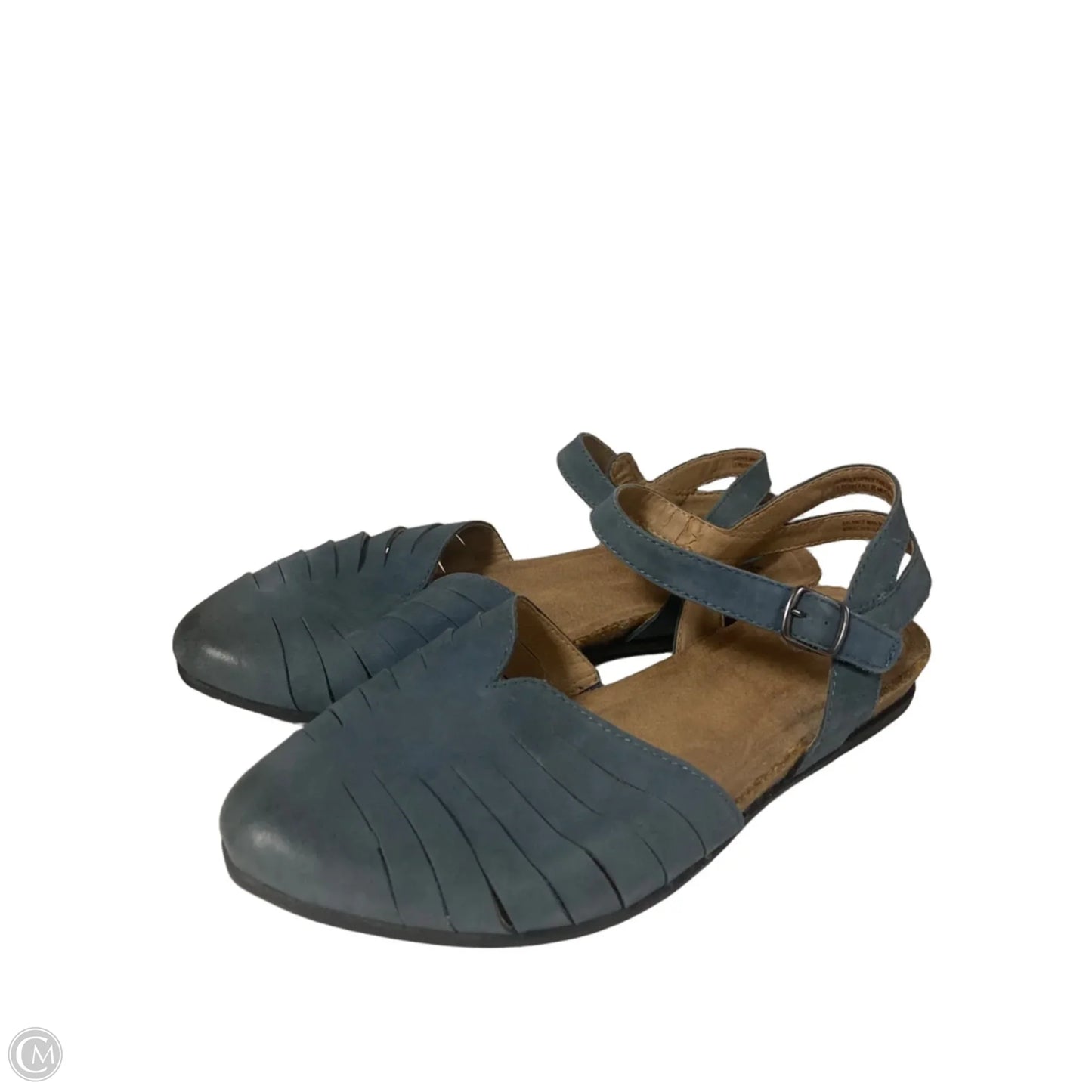 Shoes Flats By Earth Origins In Blue, Size: 9