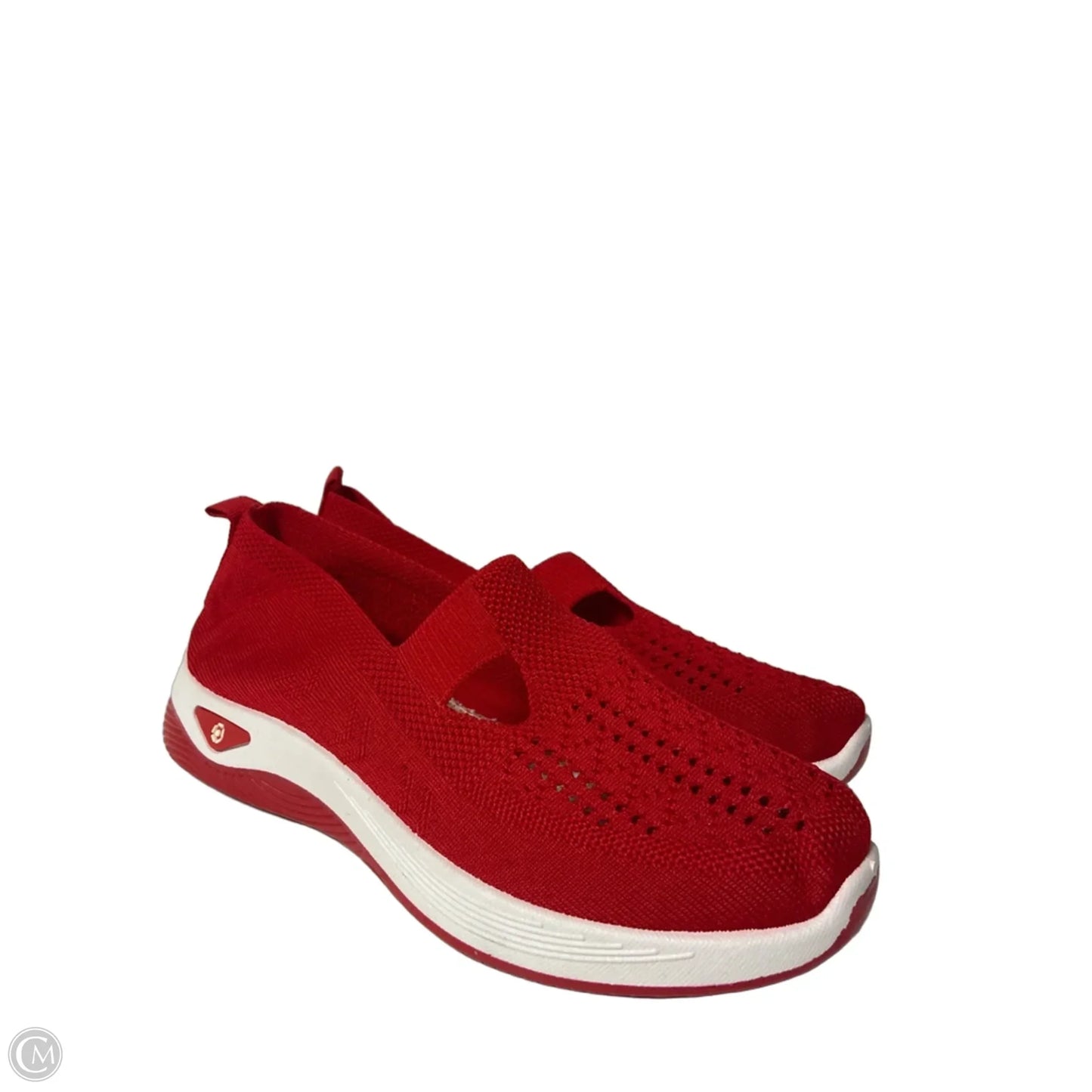 Shoes Flats By Clothes Mentor In Red, Size: 10.5