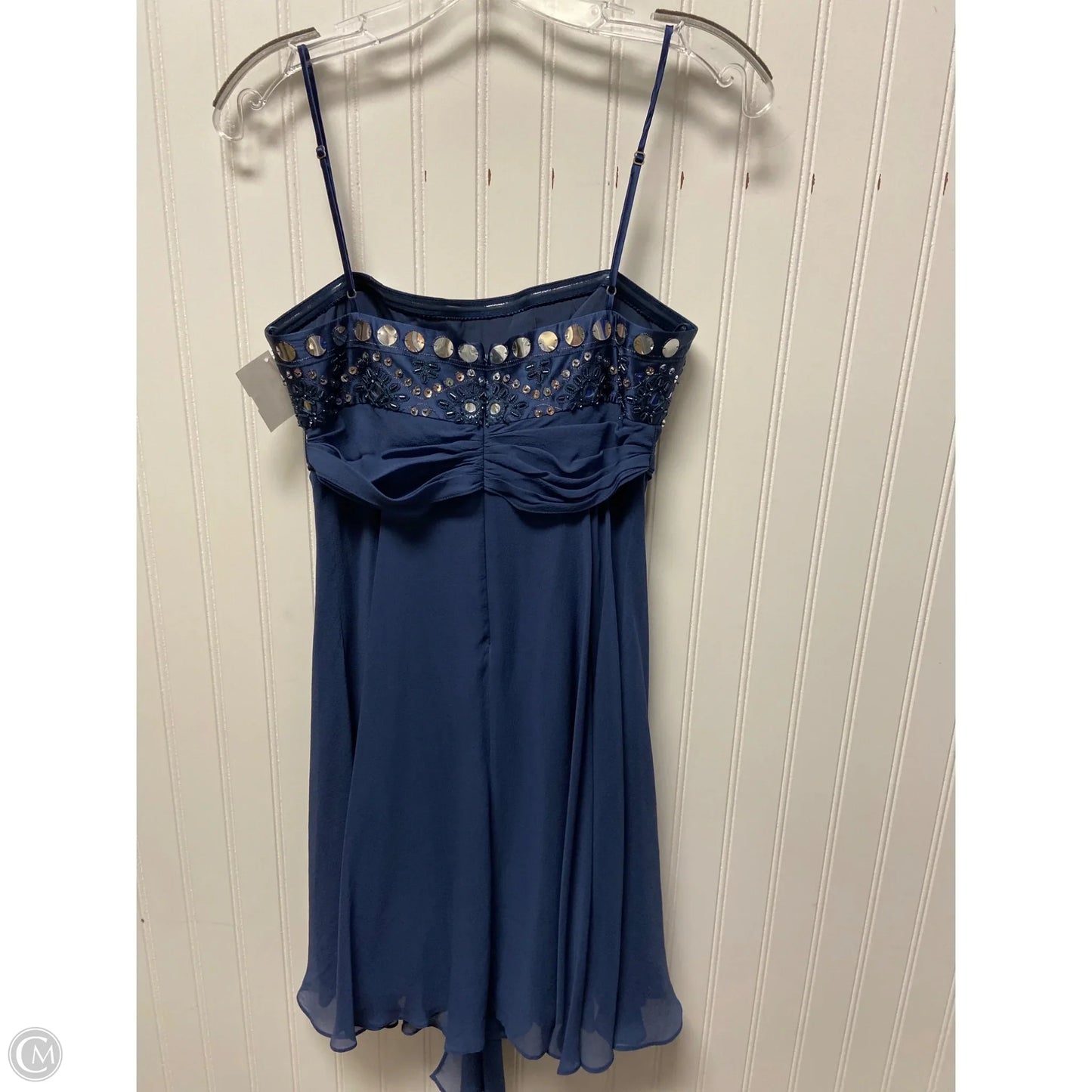 Dress Casual Short By Bcbgmaxazria In Blue, Size: Xs