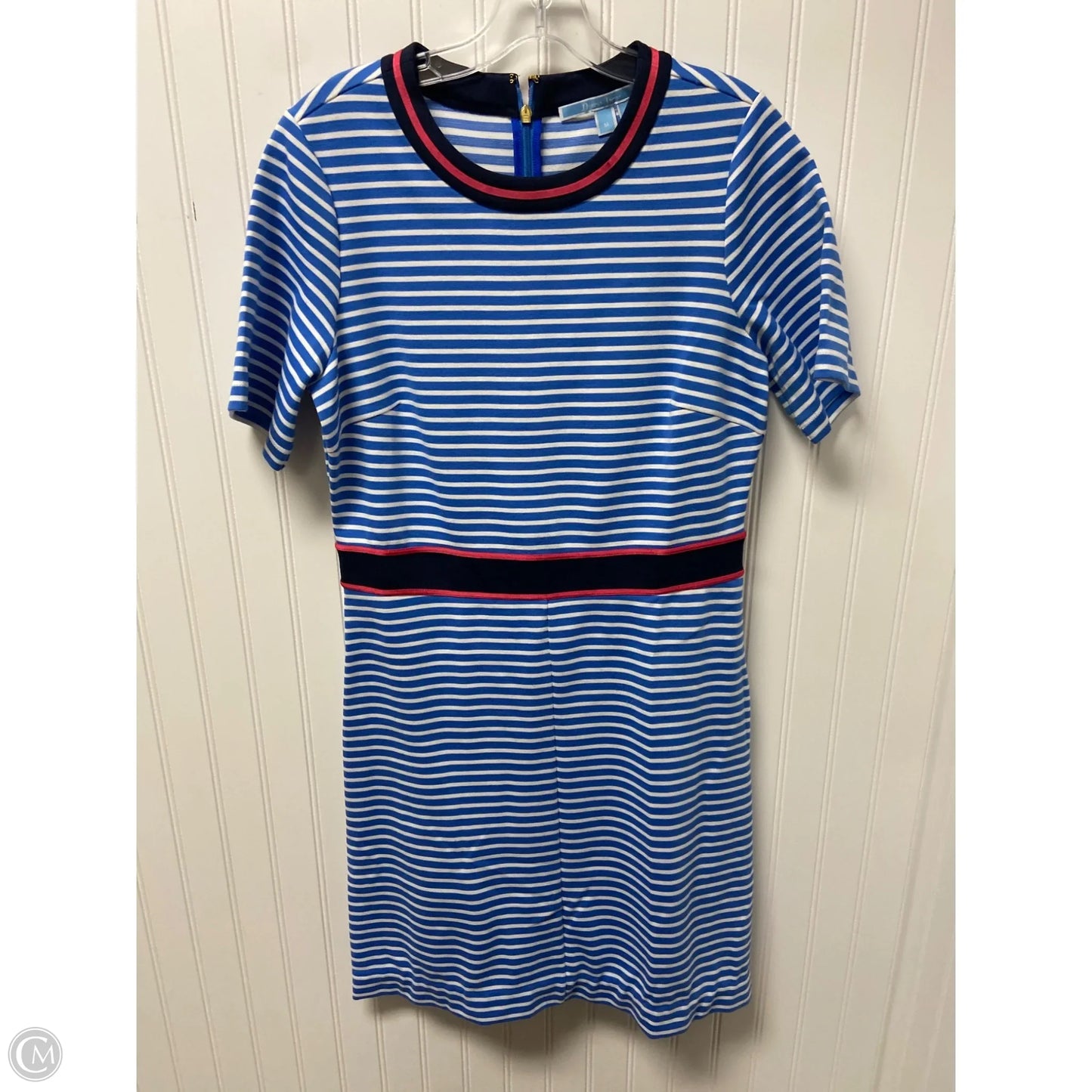 Dress Casual Short By Draper James In Striped Pattern, Size: M