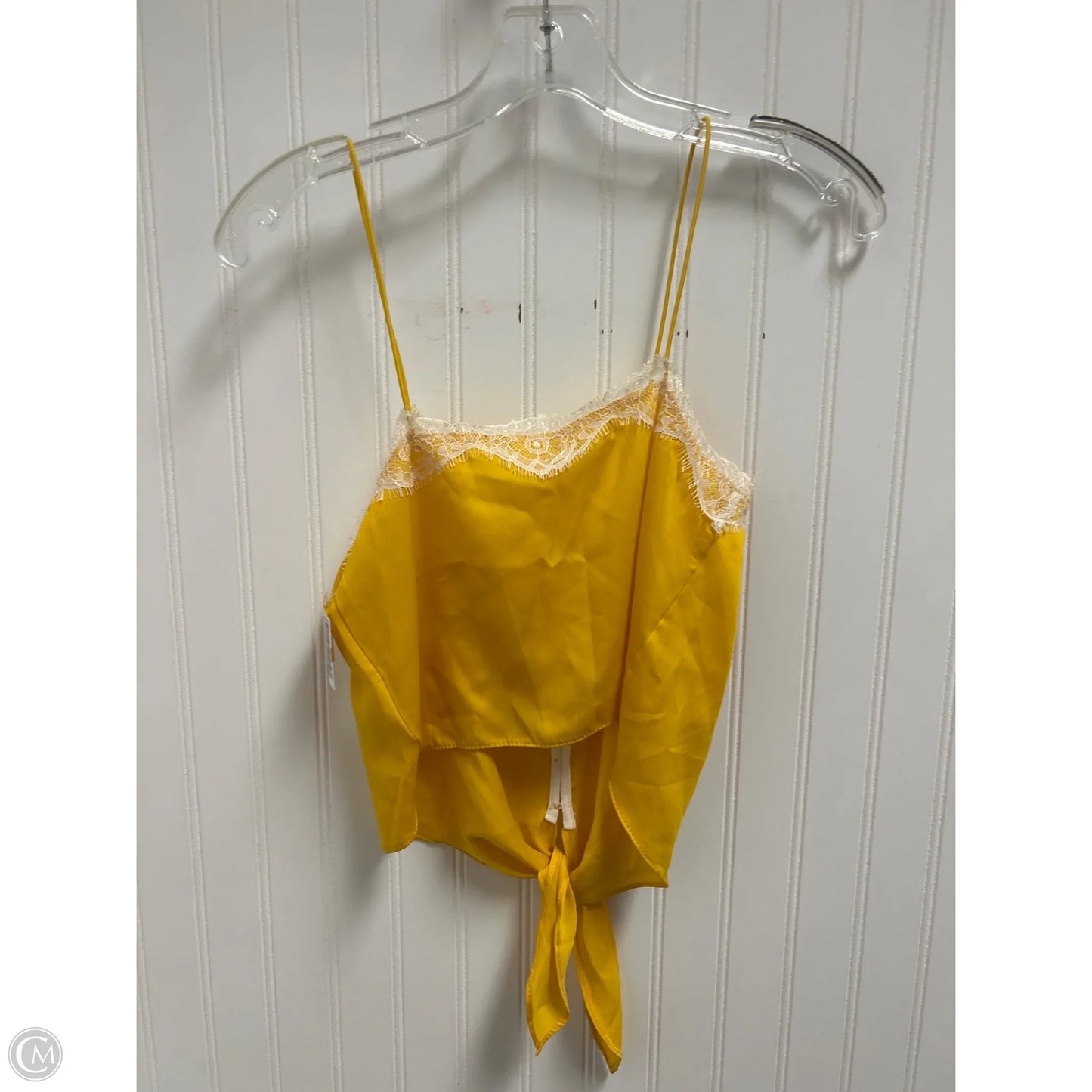 Top Sleeveless By Urban Outfitters In Yellow, Size: Sp