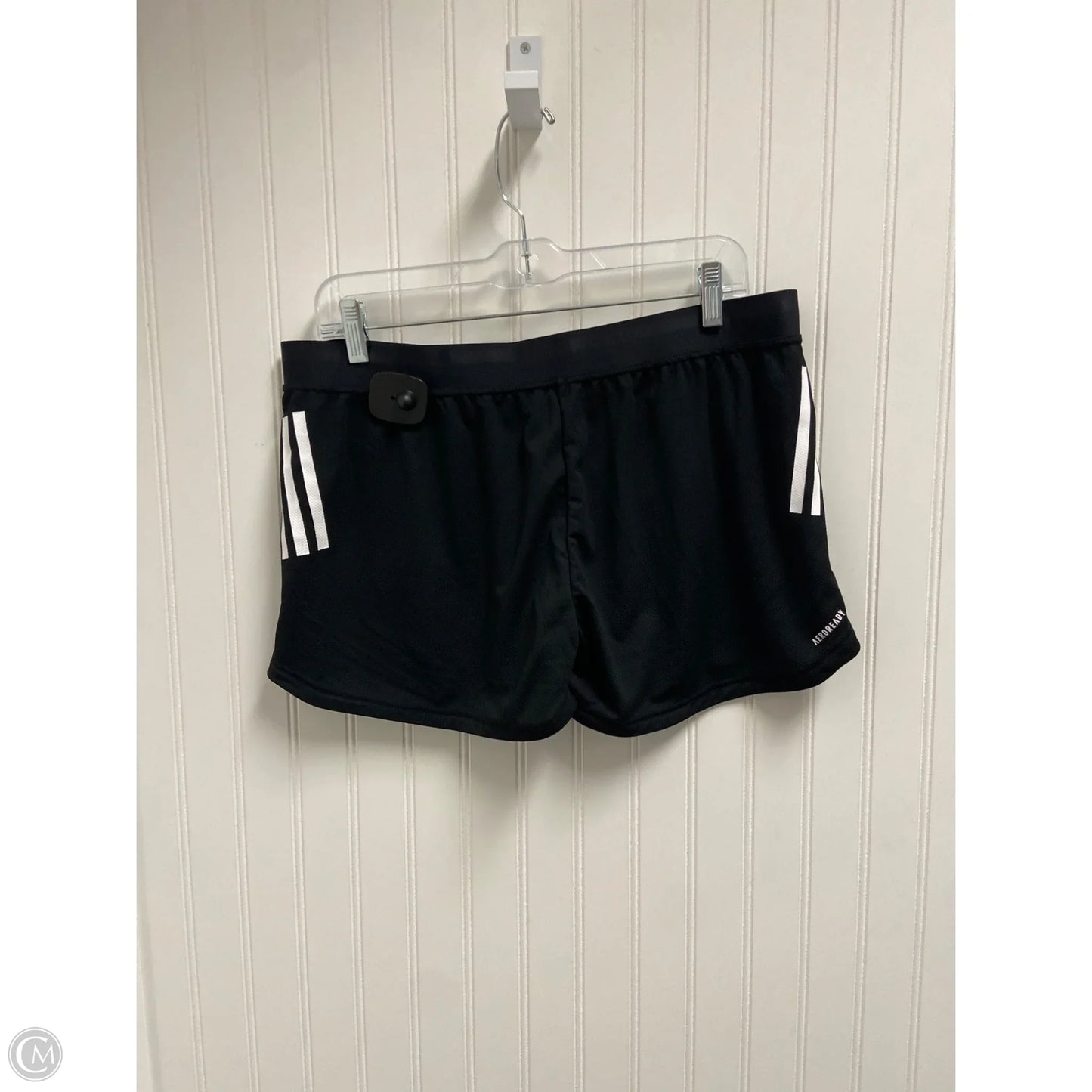 Athletic Shorts By Adidas In Black, Size: L