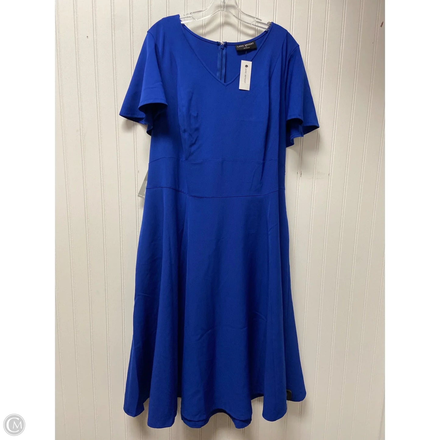 Dress Work By Lane Bryant In Blue, Size: 3x
