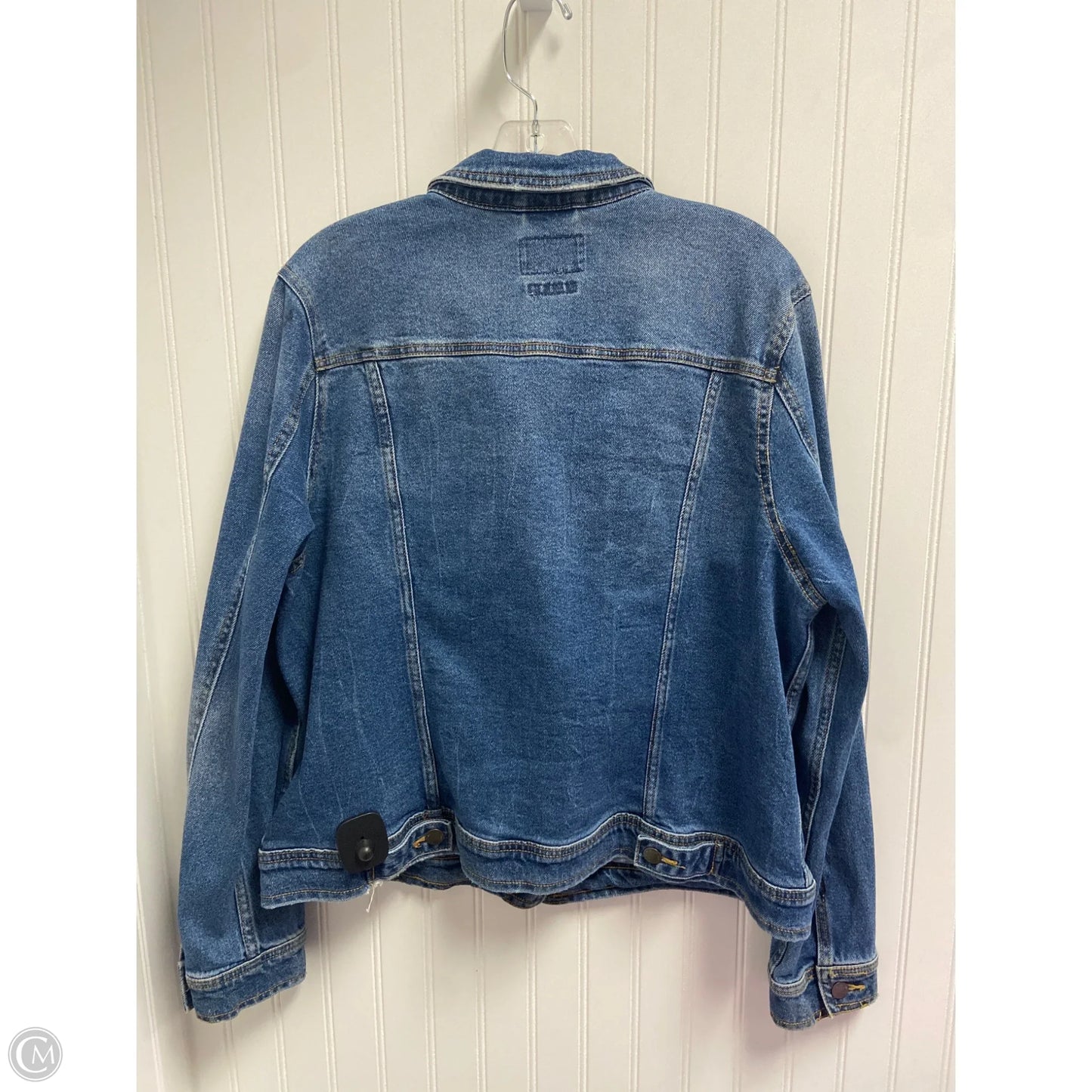 Jacket Denim By Universal Thread In Blue Denim, Size: 1x