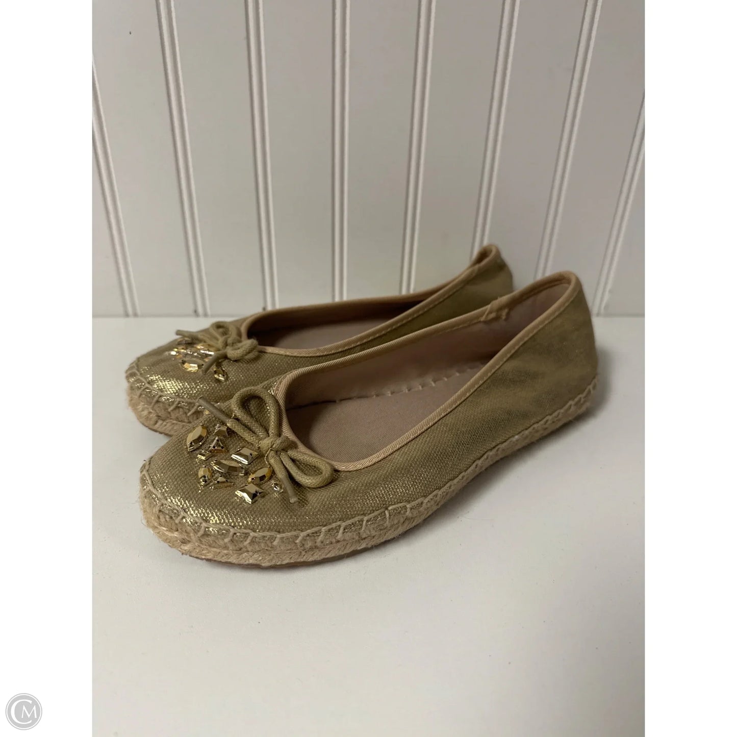 Shoes Flats By Style And Company In Gold, Size: 7