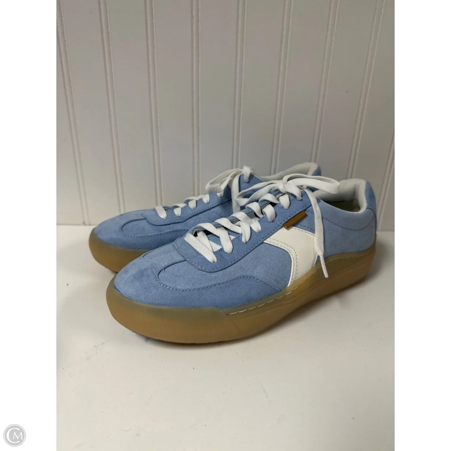 Shoes Sneakers By Dr Scholls In Blue, Size: 9