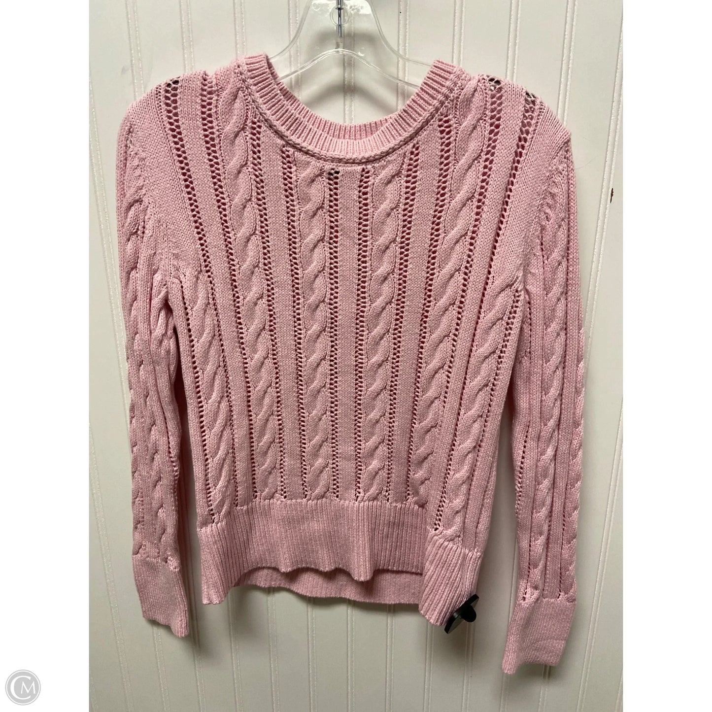 Sweater By Talbots In Pink, Size: S