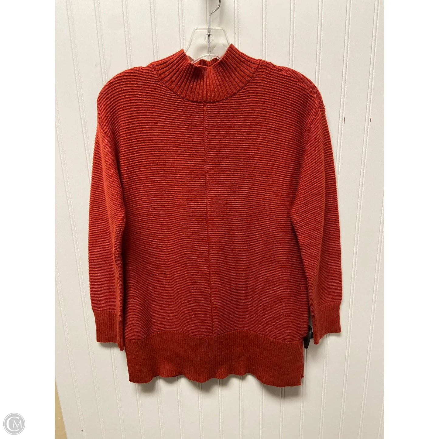 Sweater By Talbots In Orange, Size: Sp