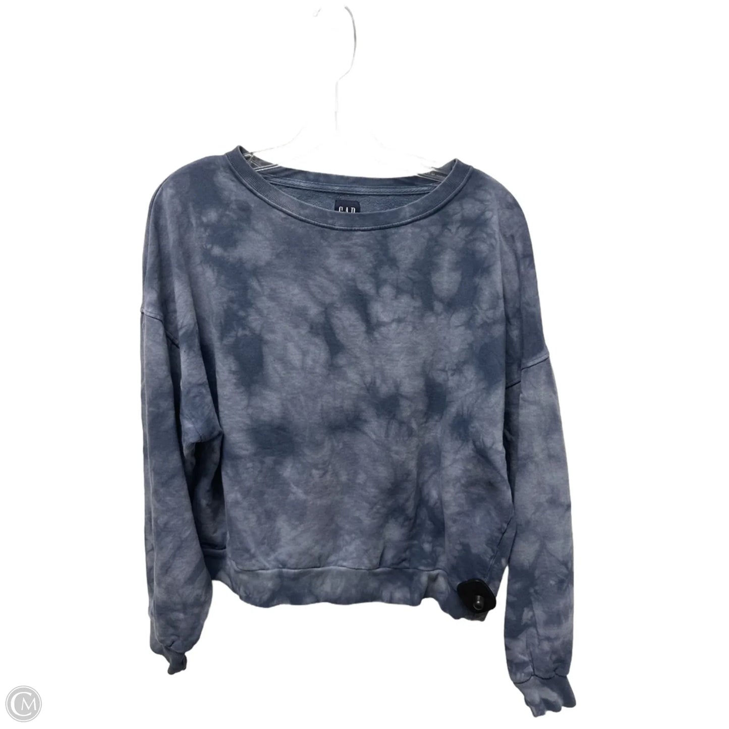 Sweatshirt Crewneck By Gap In Tie Dye Print, Size: S