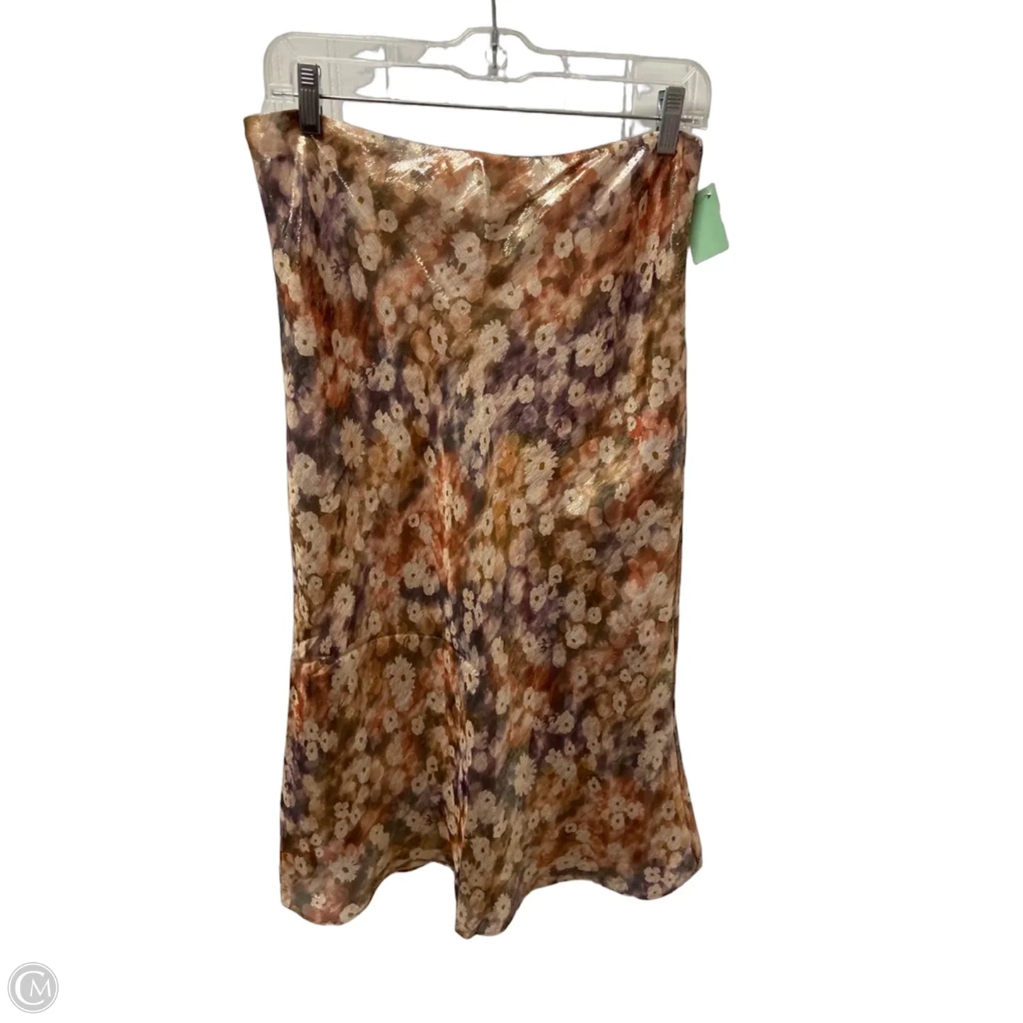 Skirt Midi By Club Monaco In Rose Gold, Size: 10