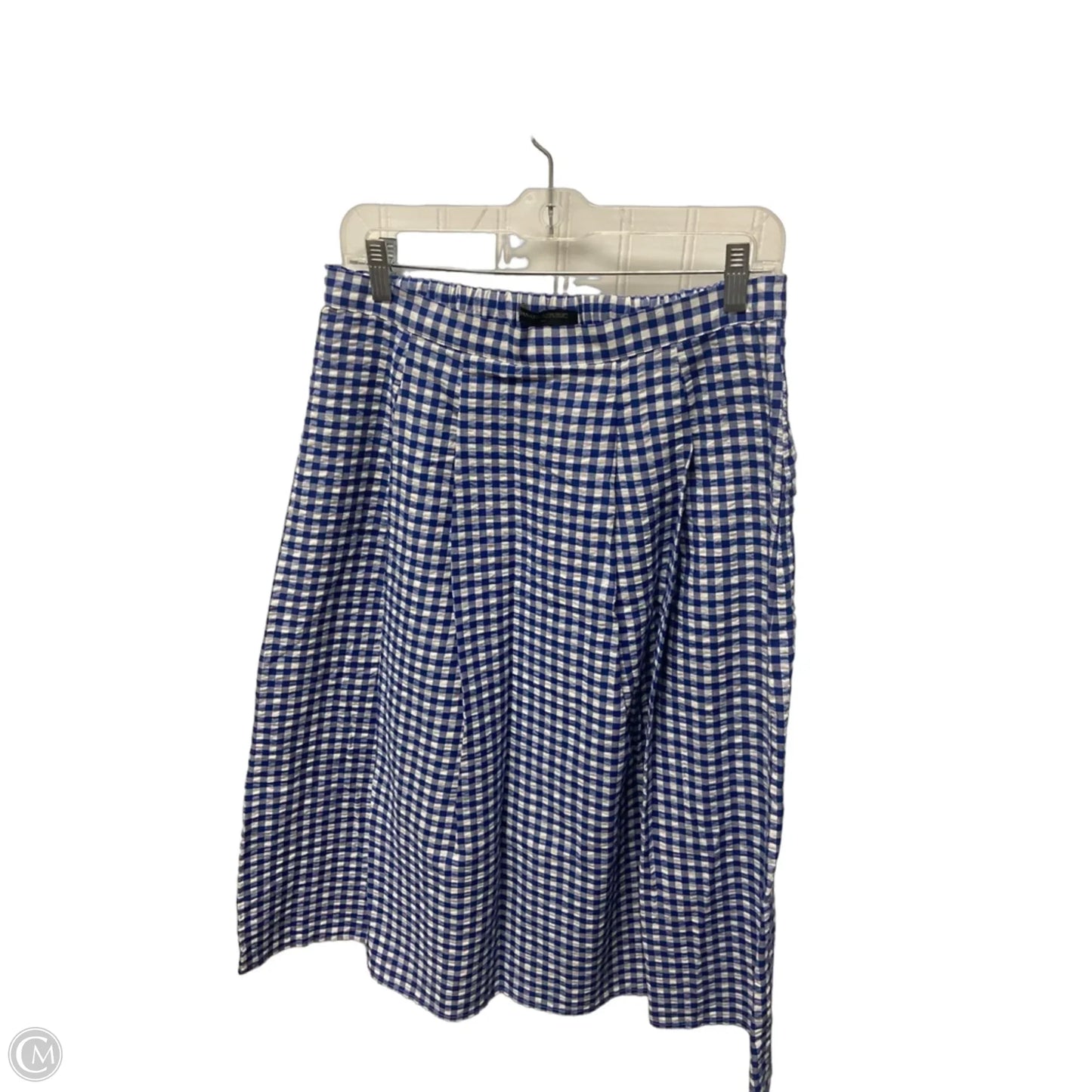 Skirt Midi By Banana Republic In Black & White, Size: 10