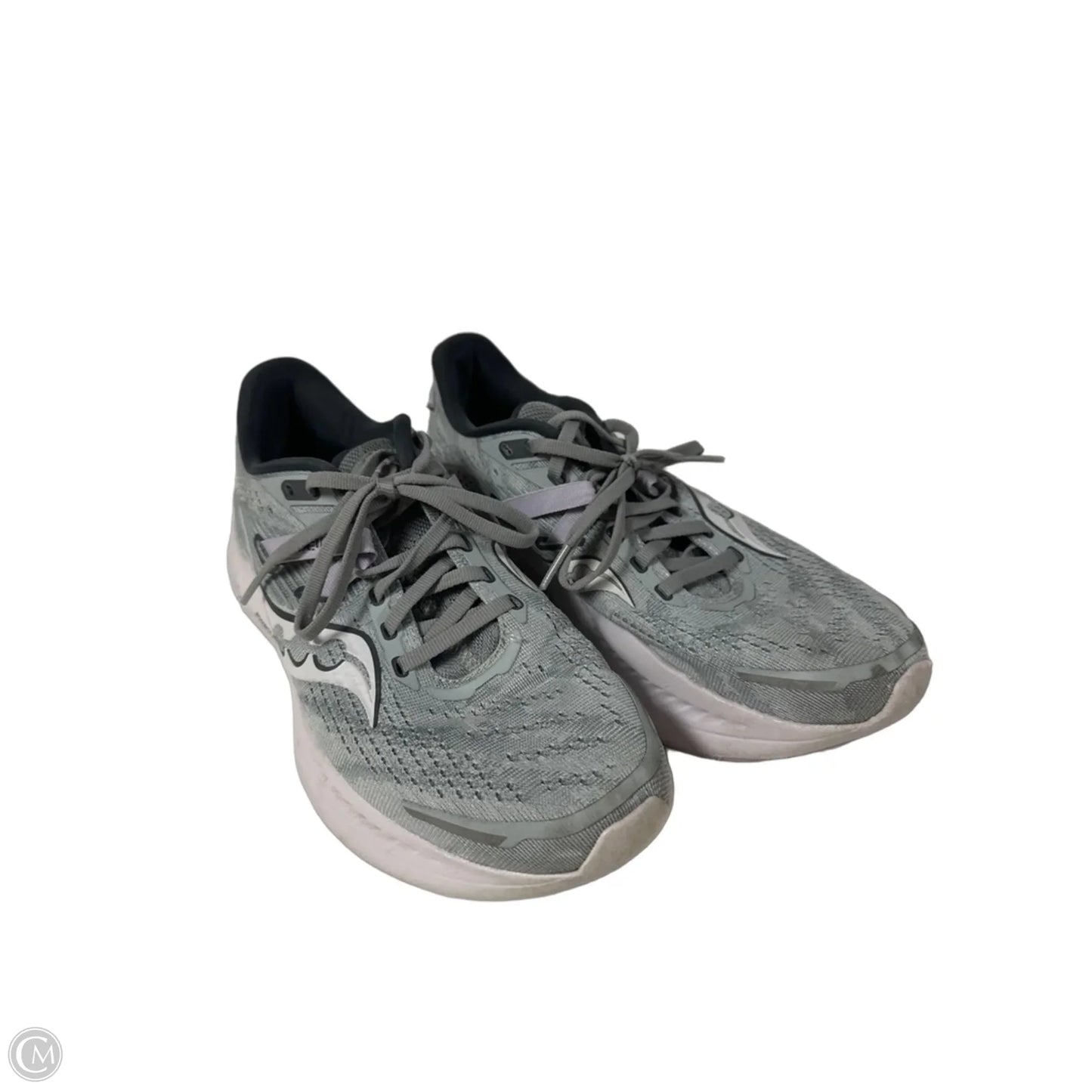 Shoes Athletic By Clothes Mentor In Grey, Size: 8.5