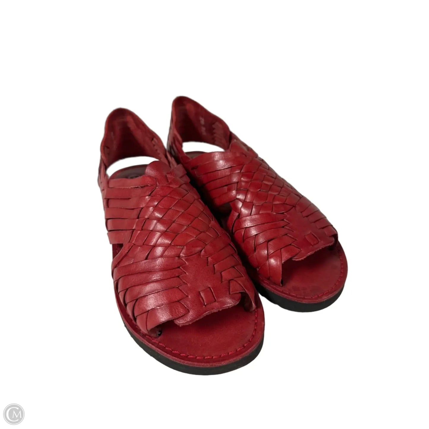 Shoes Flats By Cmc In Red, Size: 8.5