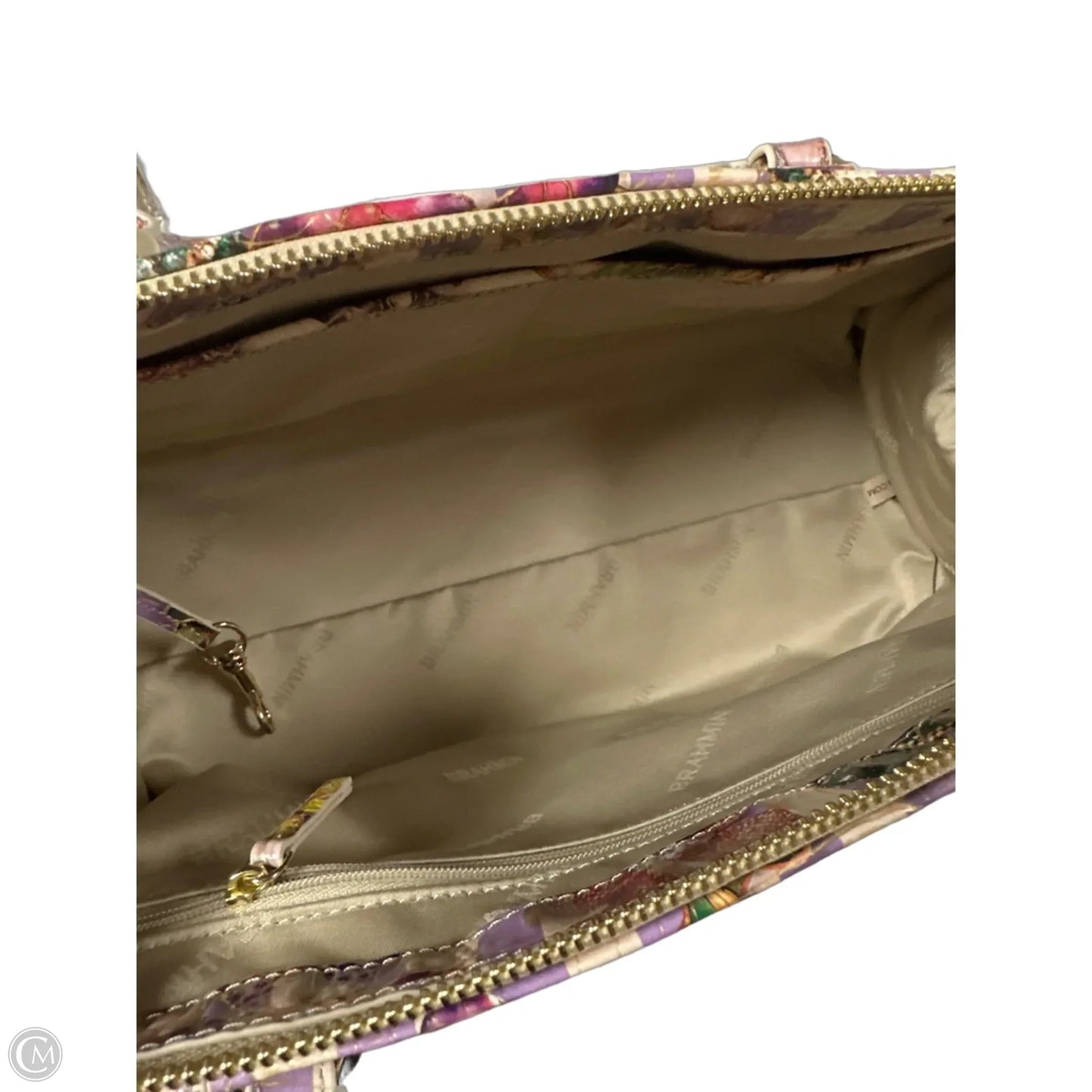 Handbag Designer By Brahmin, Size: Medium
