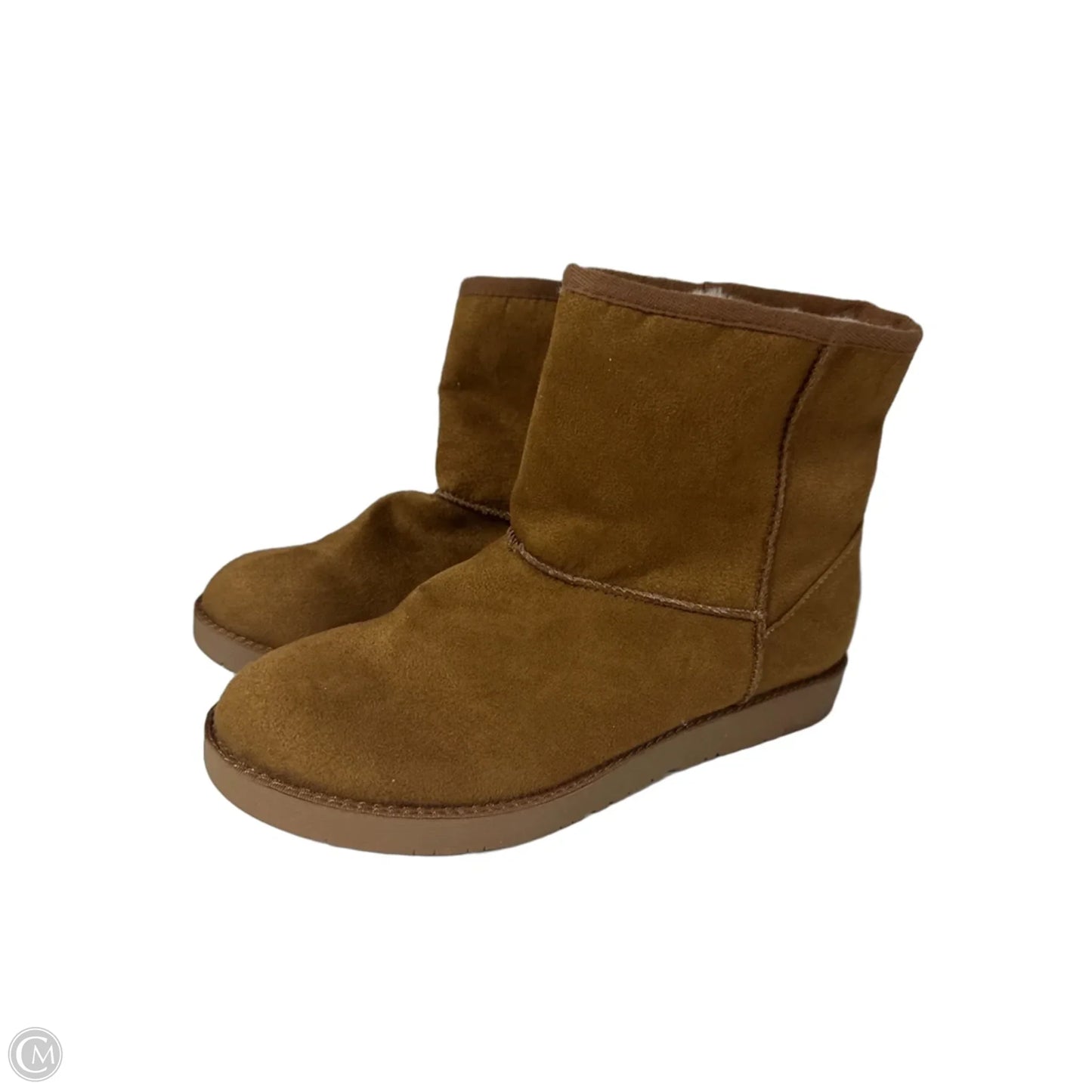 Boots Ankle Flats By Rock And Candy In Tan, Size: 8.5