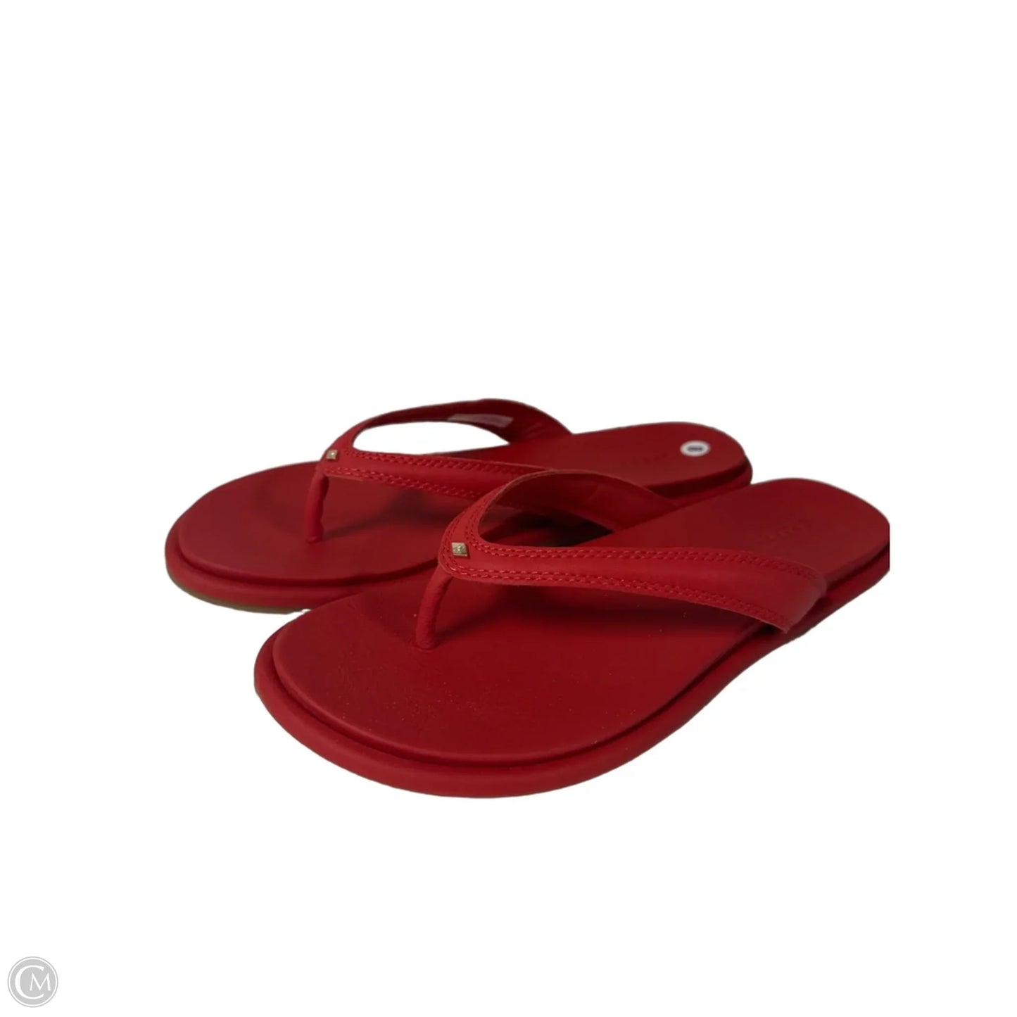 Sandals Flip Flops By Sperry In Red, Size: 8