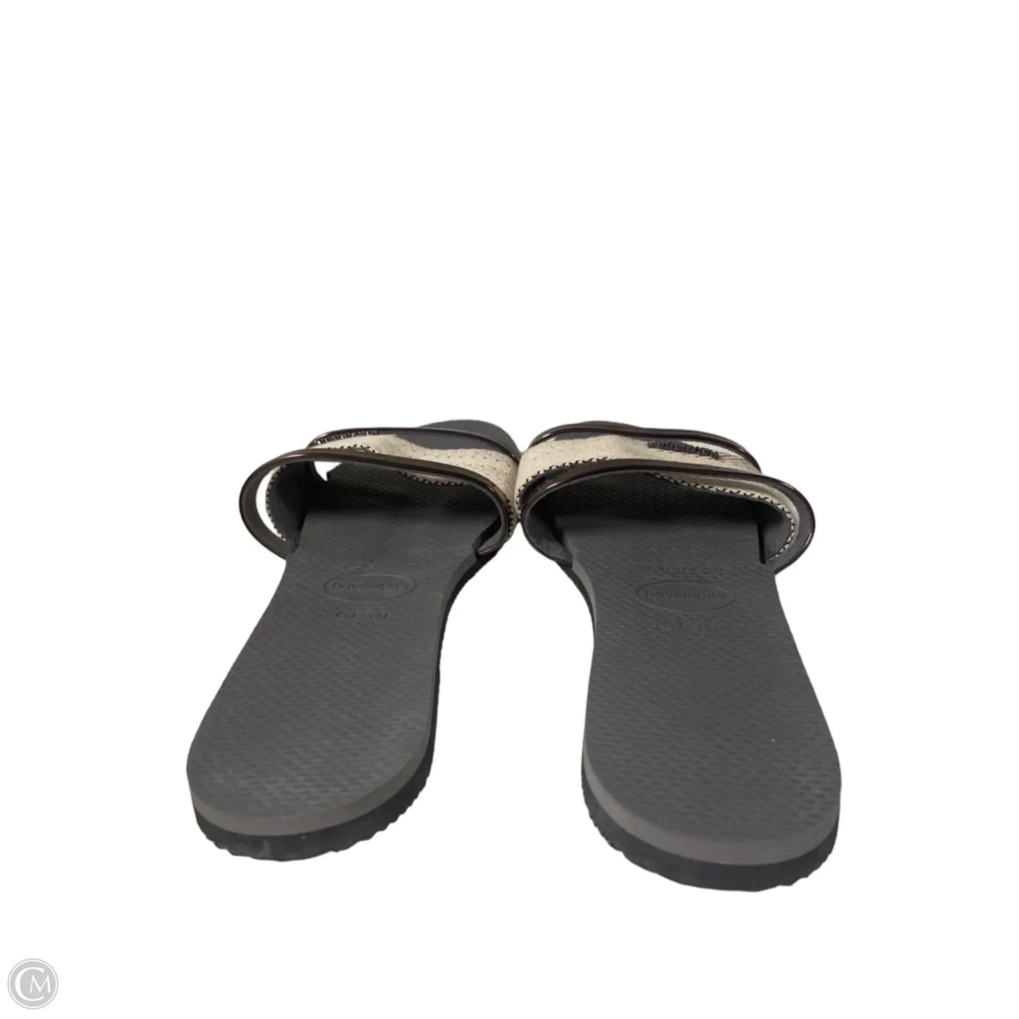 Sandals Flats By Havaianas In Grey, Size: 7.5