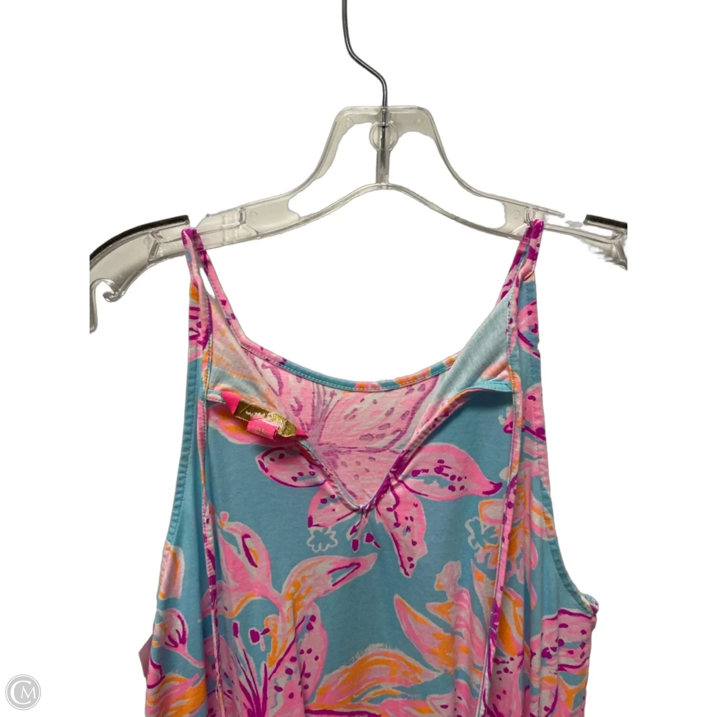 Dress Designer By Lilly Pulitzer In Blue & Pink, Size: S
