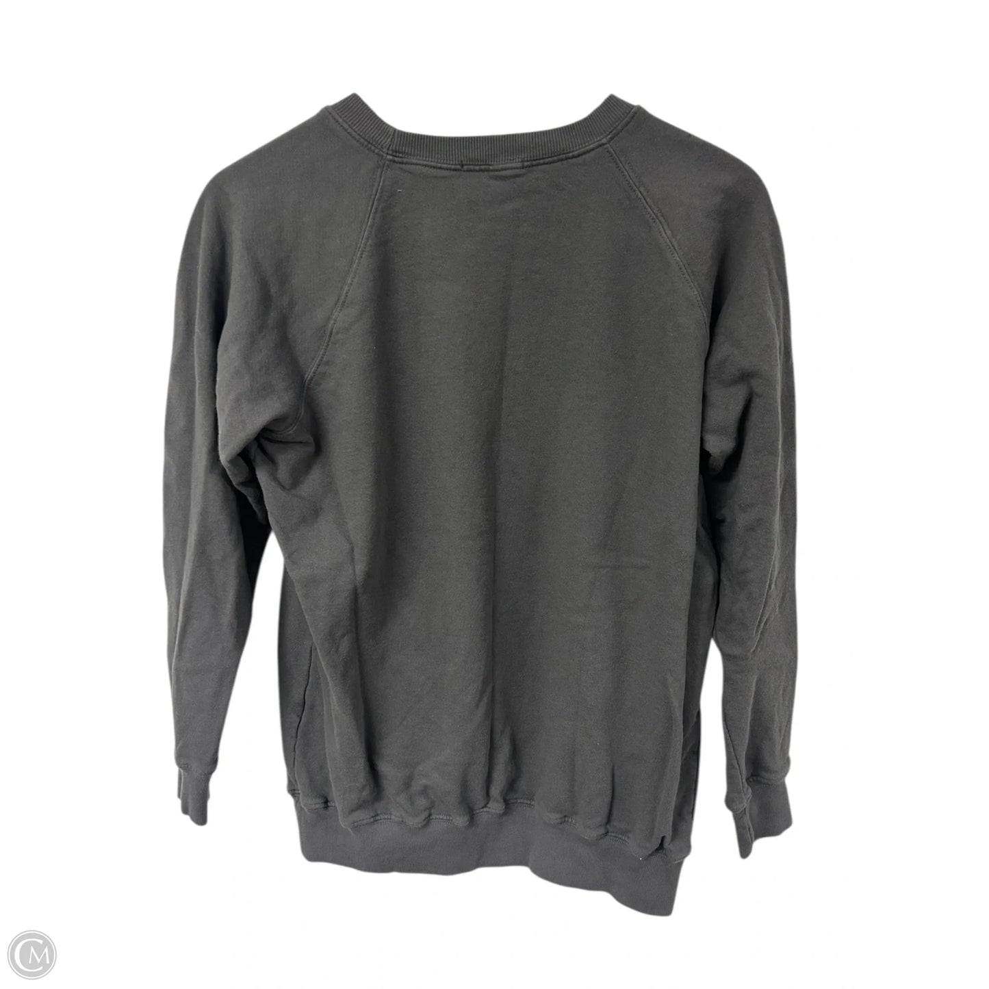 Sweatshirt Crewneck By Zutter In Grey, Size: L