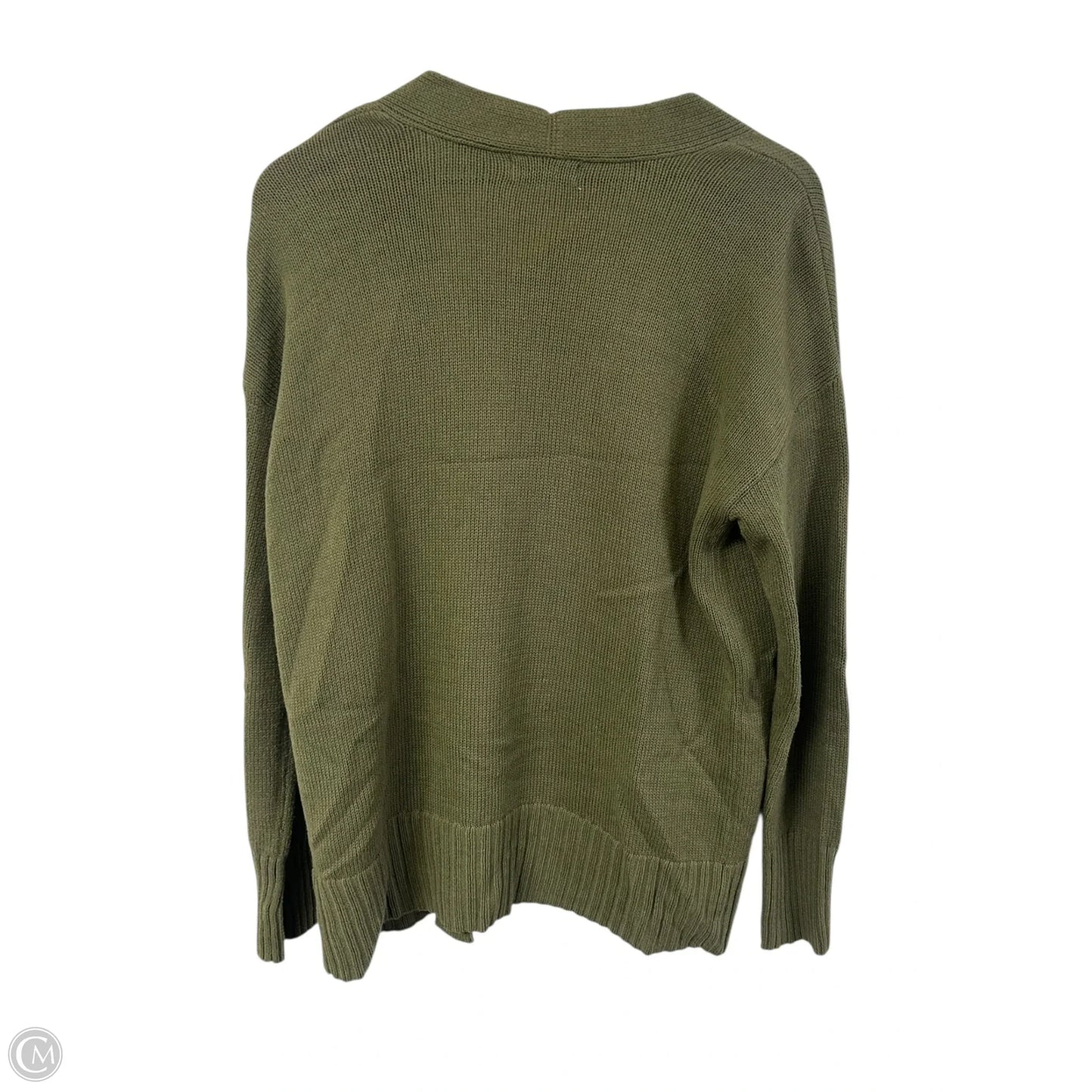 Sweater Cardigan By Sonoma In Green, Size: S
