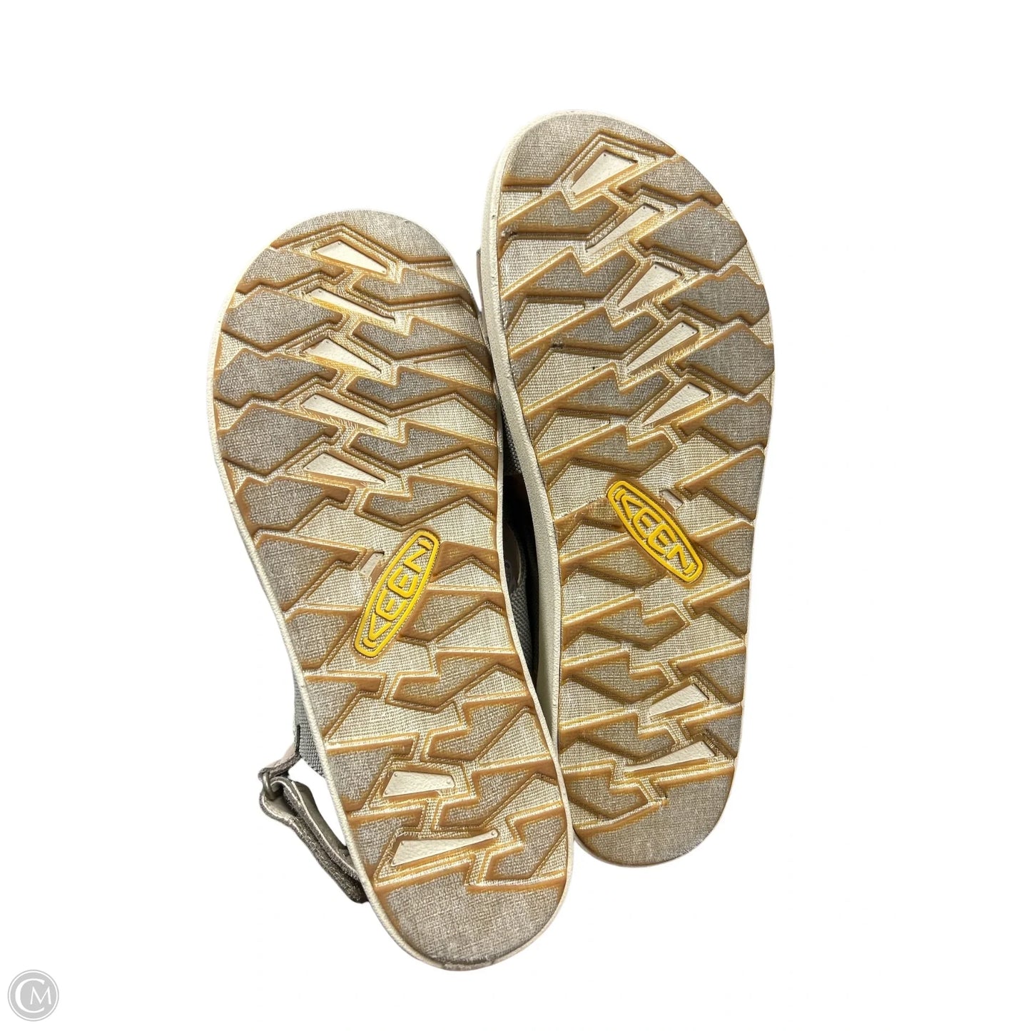 Sandals Flats By Keen In Grey, Size: 10