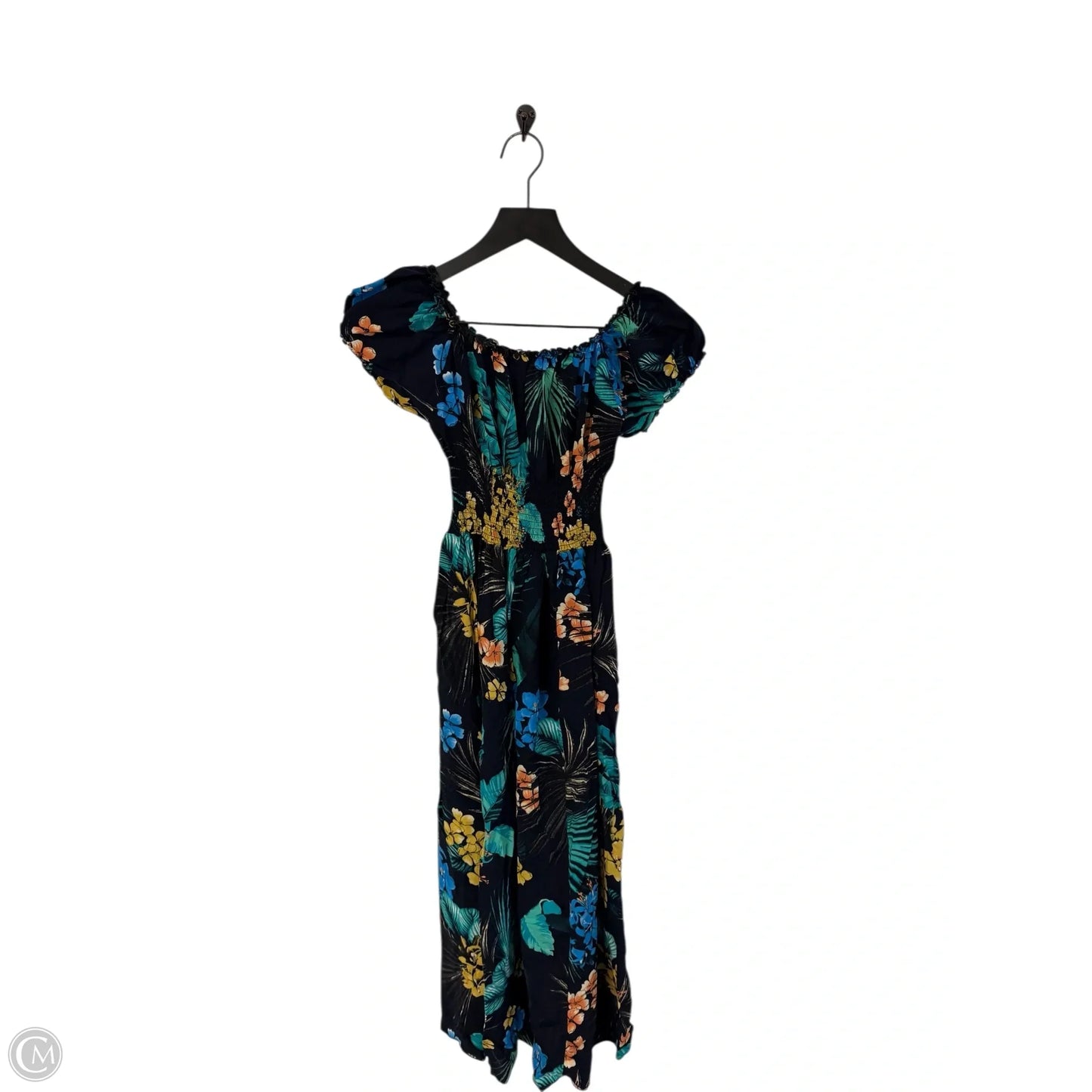 Dress Casual Midi By Cmf In Floral Print, Size: M