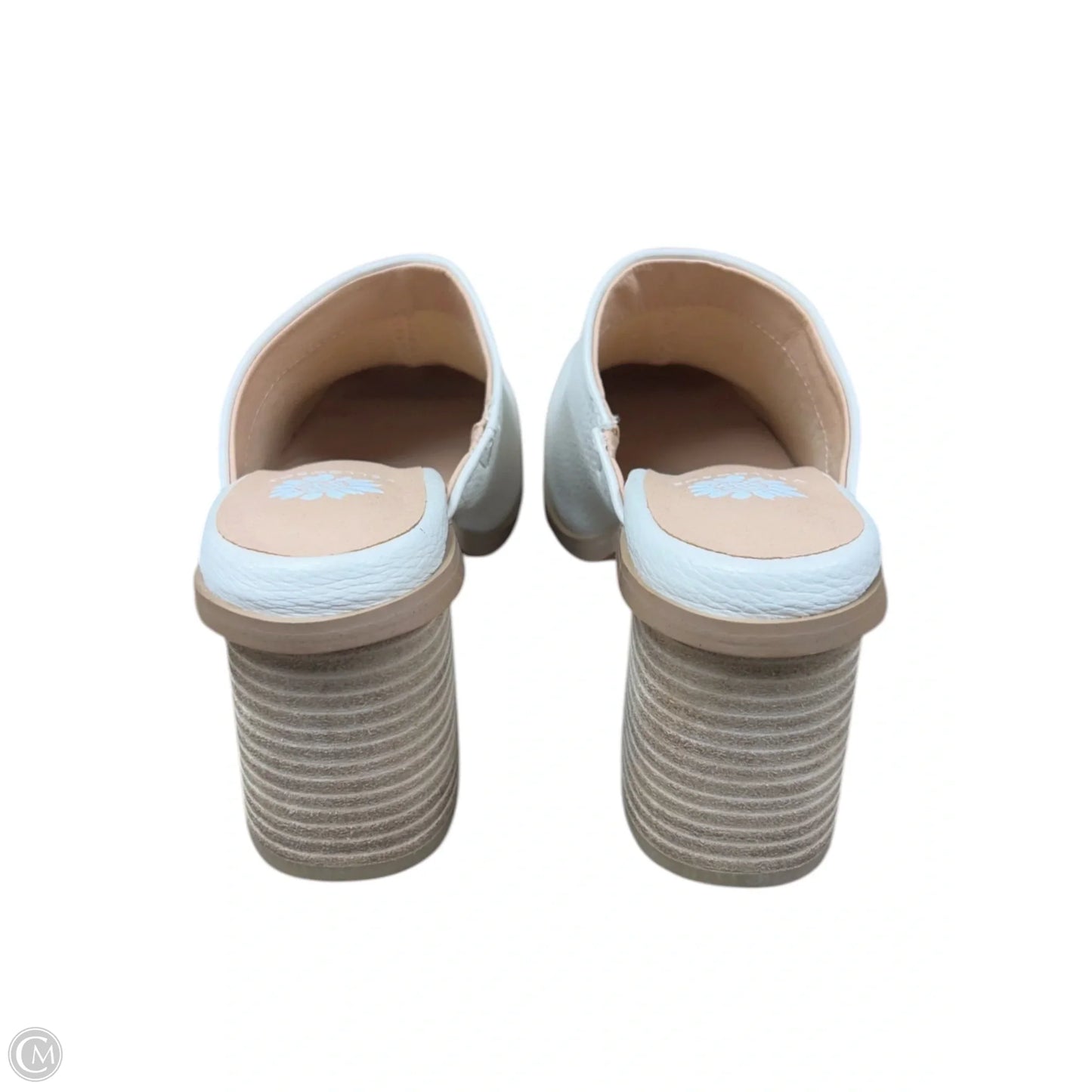 Shoes Heels Block By Yellow Box In White, Size: 6.5