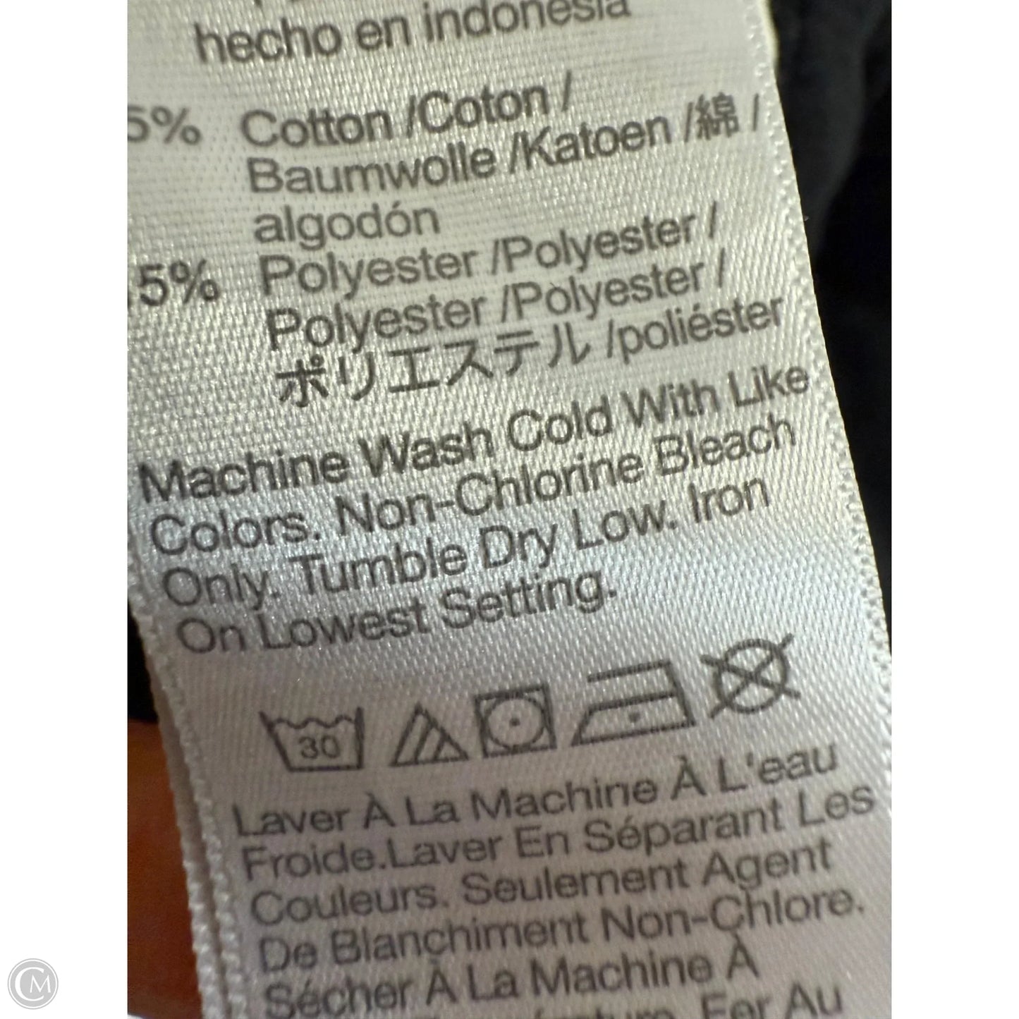 Sweatshirt Crewneck By Madewell In Black, Size: M