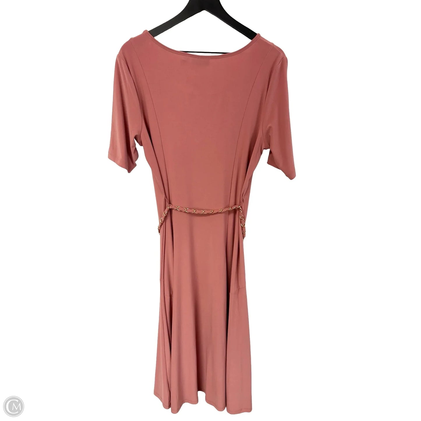 Dress Casual Maxi By Nina Leonard In Pink, Size: Xl