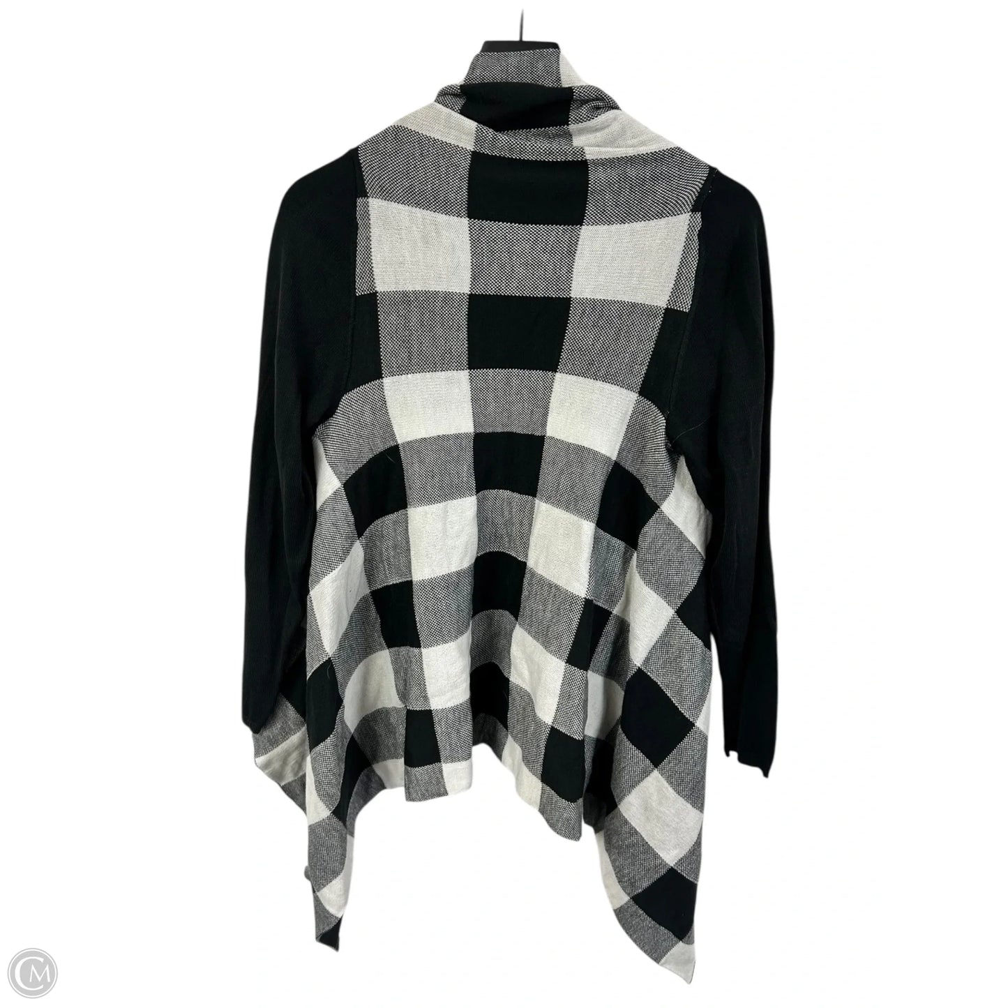 Cardigan By Torrid In Black & White, Size: 1x