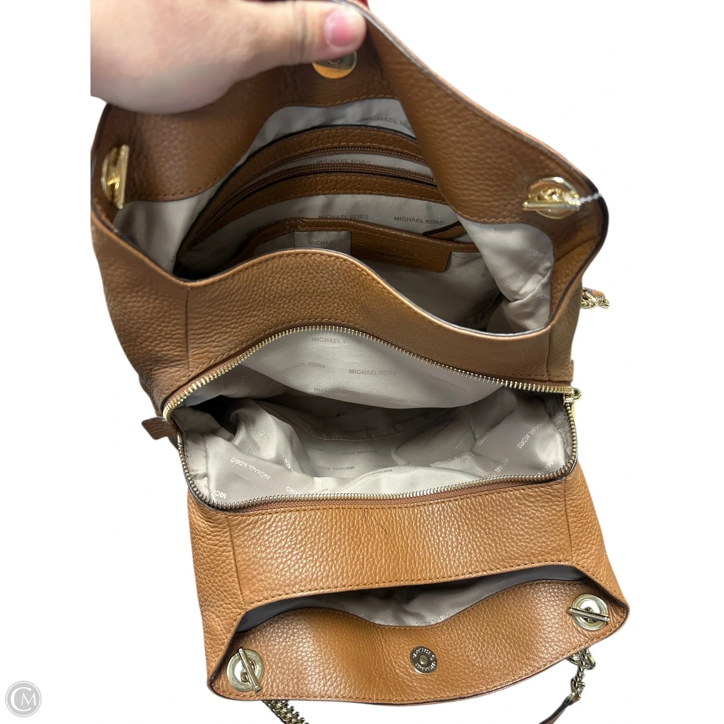 Handbag Designer By Michael Kors, Size: Medium